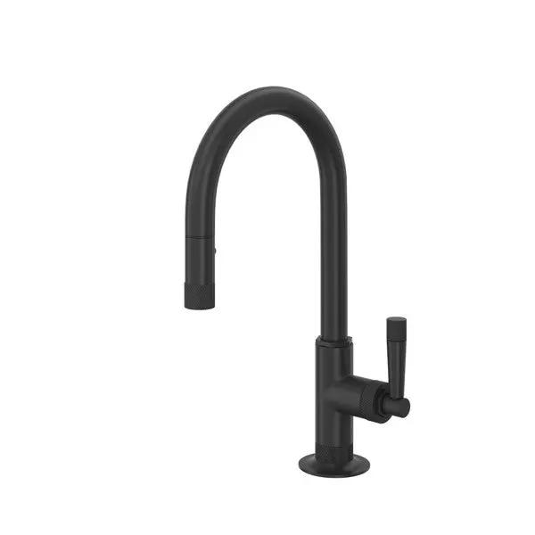 Rohl Graceline Pull-Down Bar/Food Prep Kitchen Faucet with C-Spout by Rohl