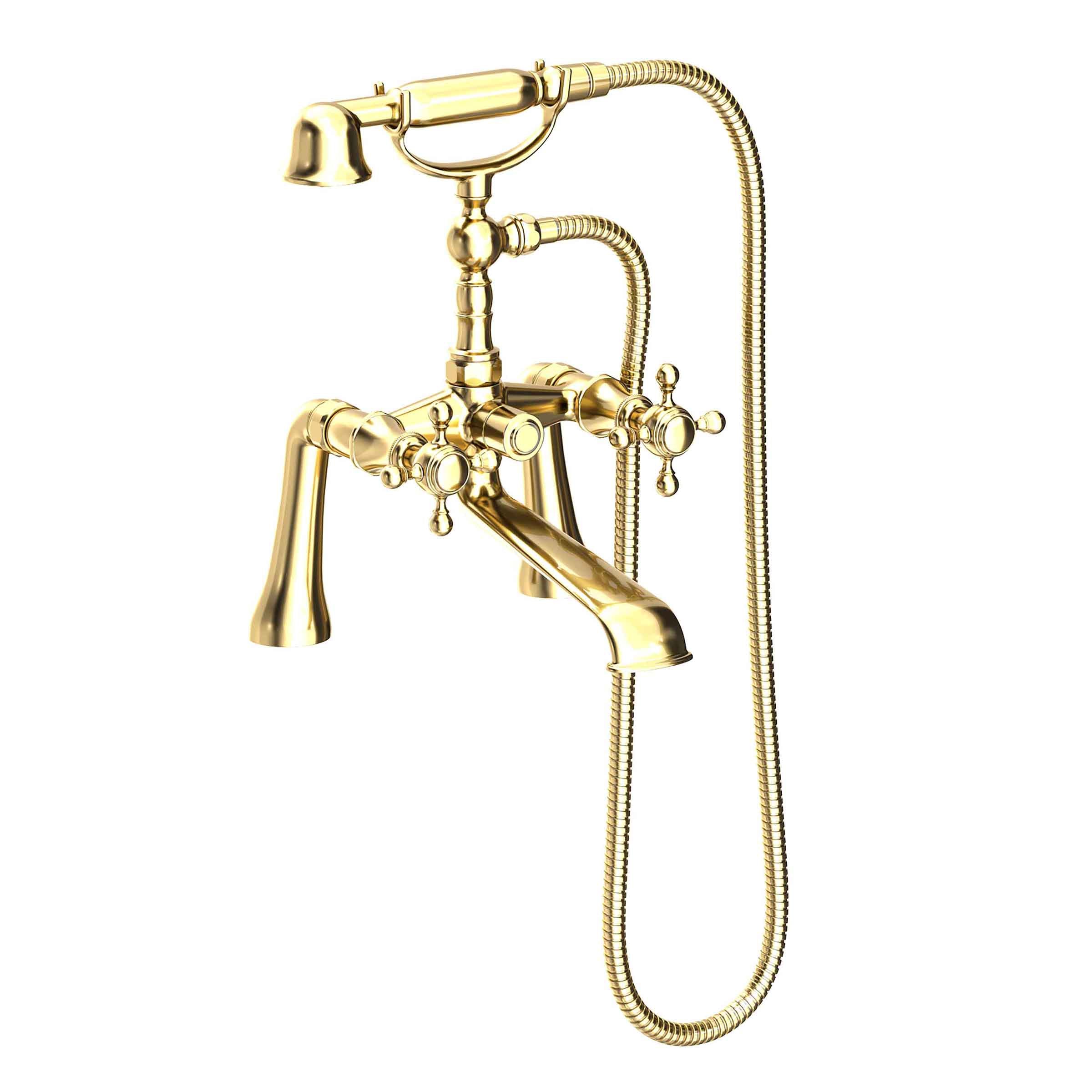 Newport Brass Victoria Exposed Tub & Hand Shower Set - Deck Mount
