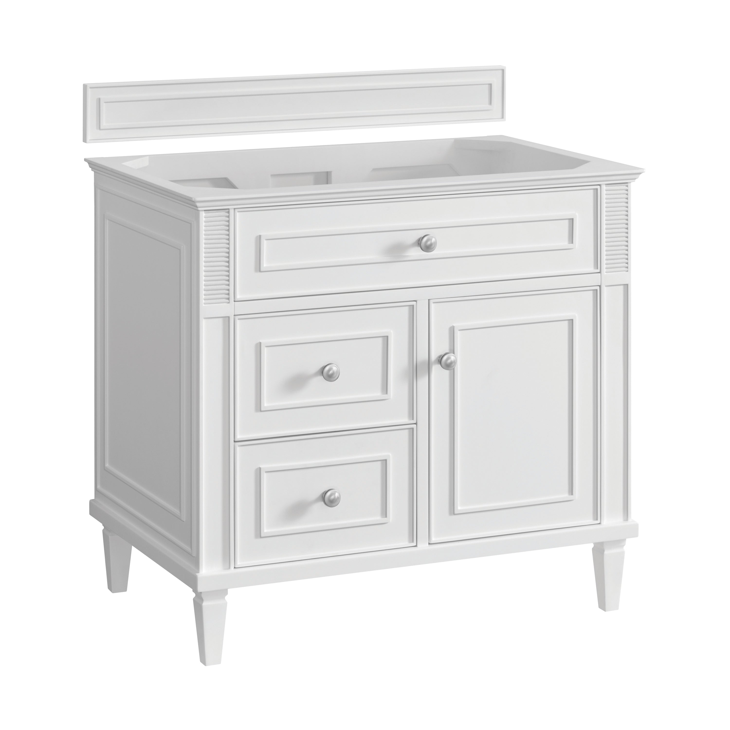 James Martin Vanities Lorelai 36" Single Vanity - Bright White