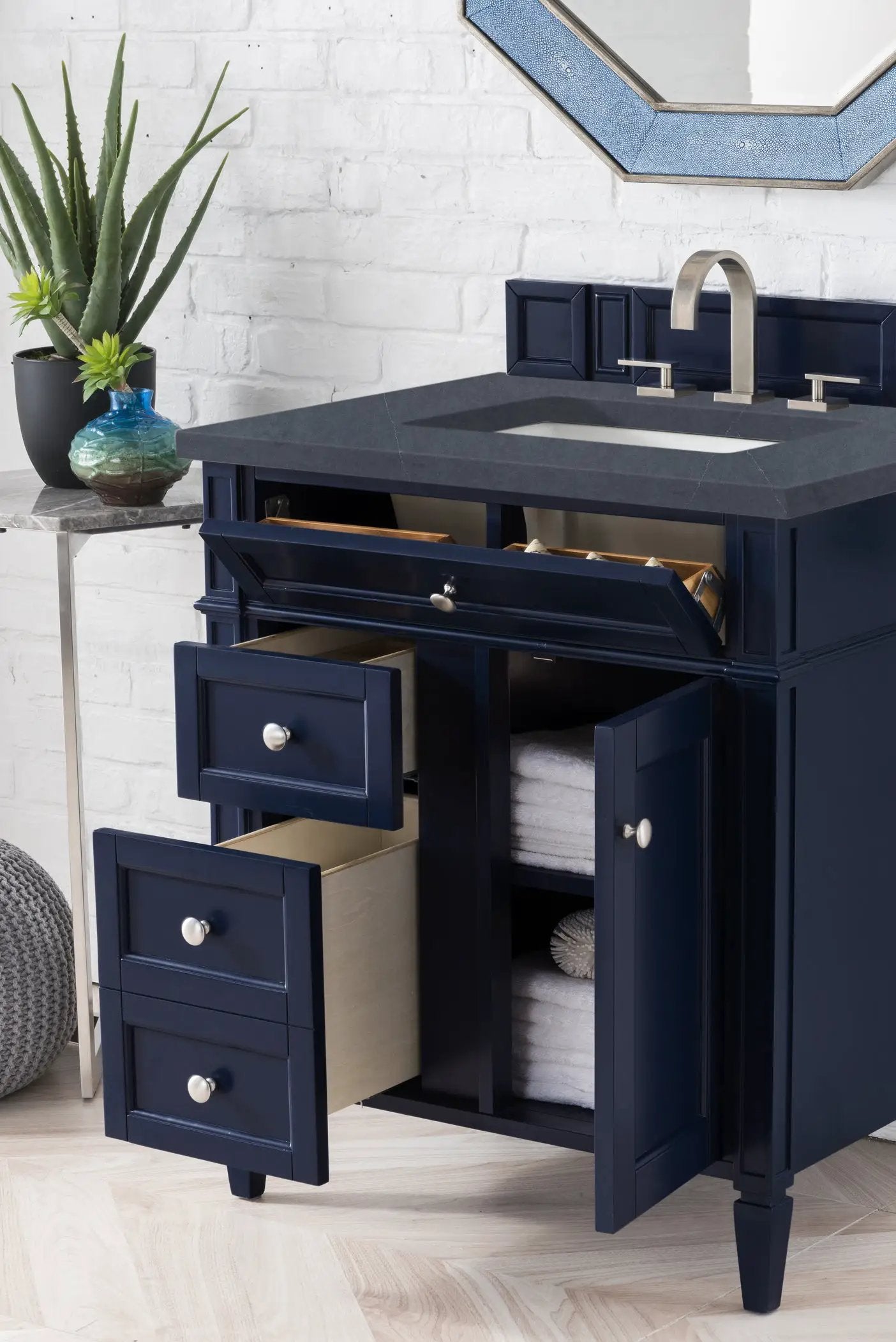 victory blue vanity