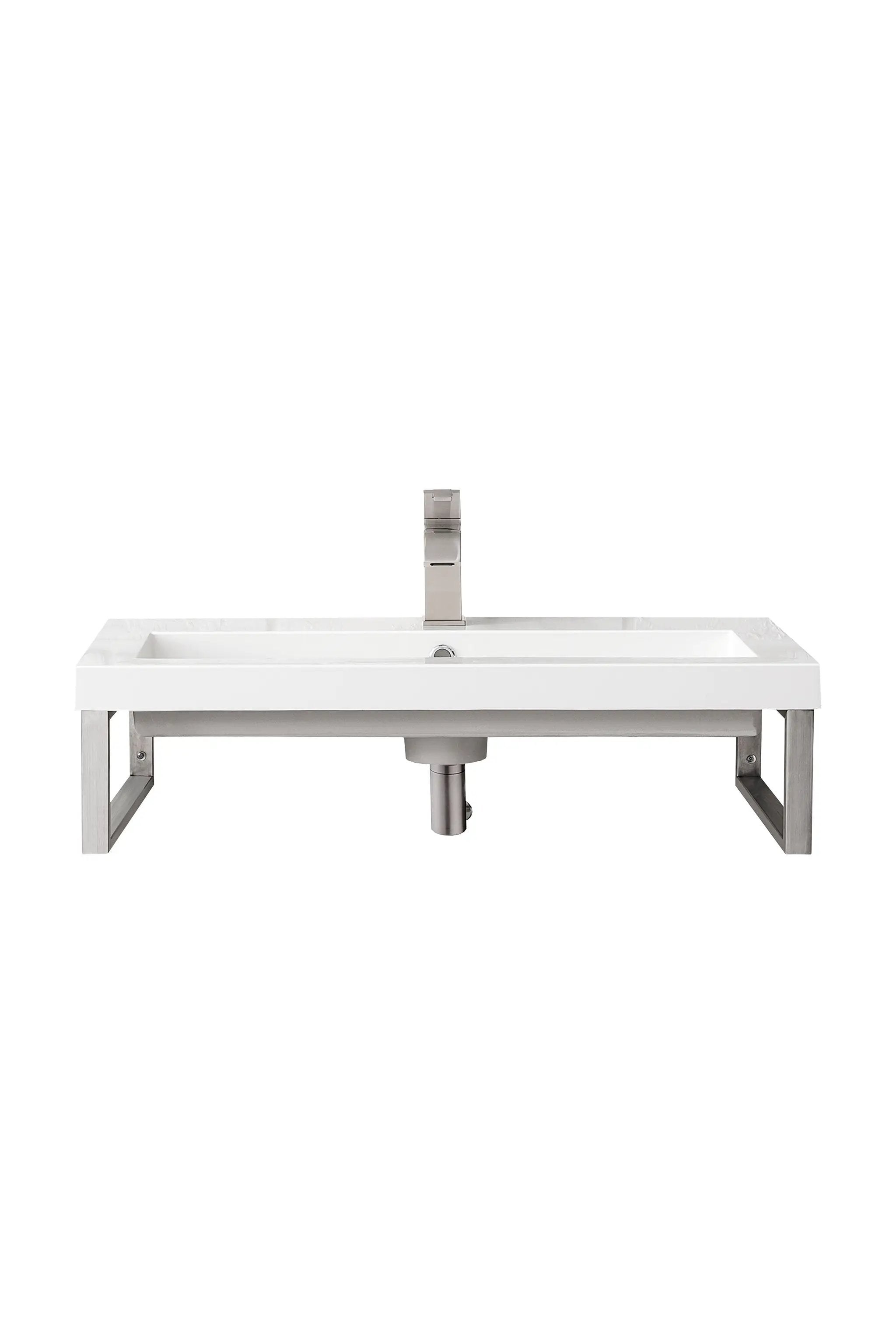 brushed nickel wall bracket