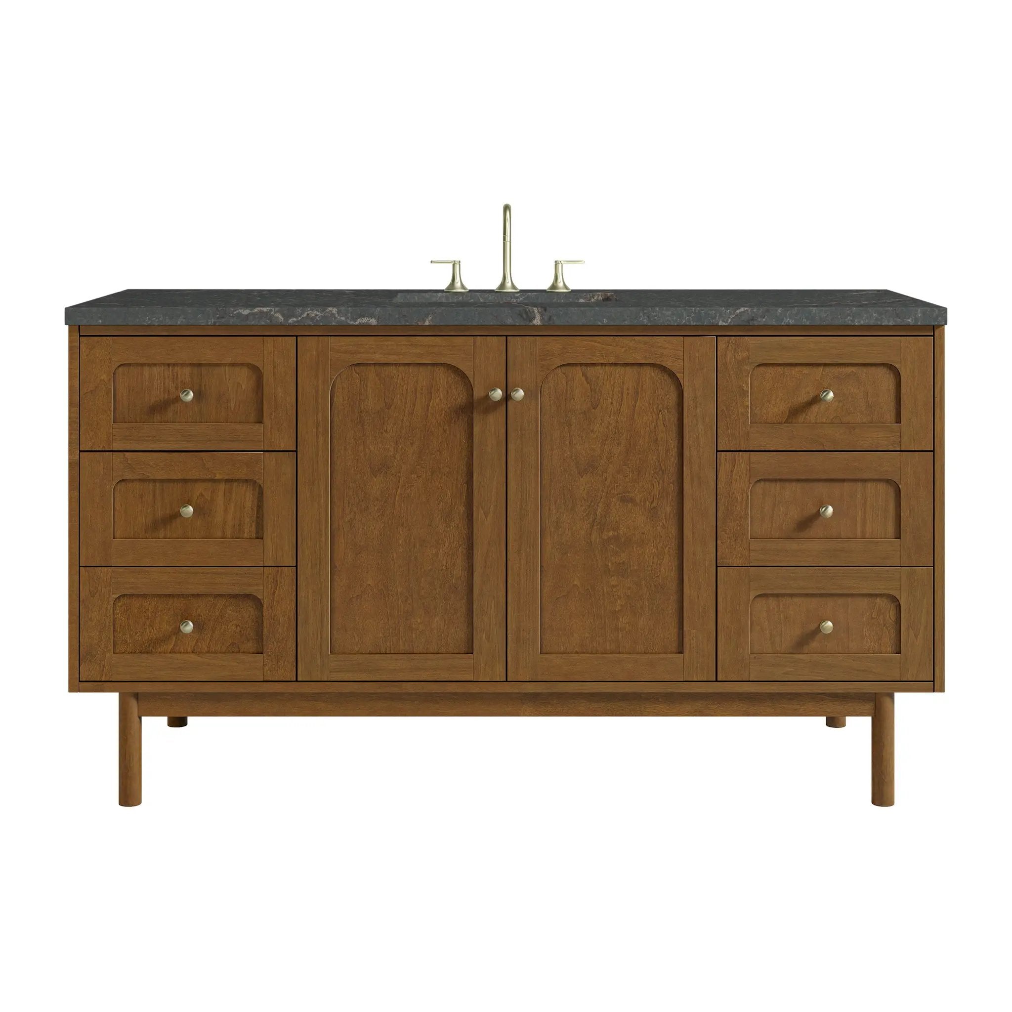 James Martin Laurent 60" Single Vanity Set - Honey Oak by James Martin Vanities