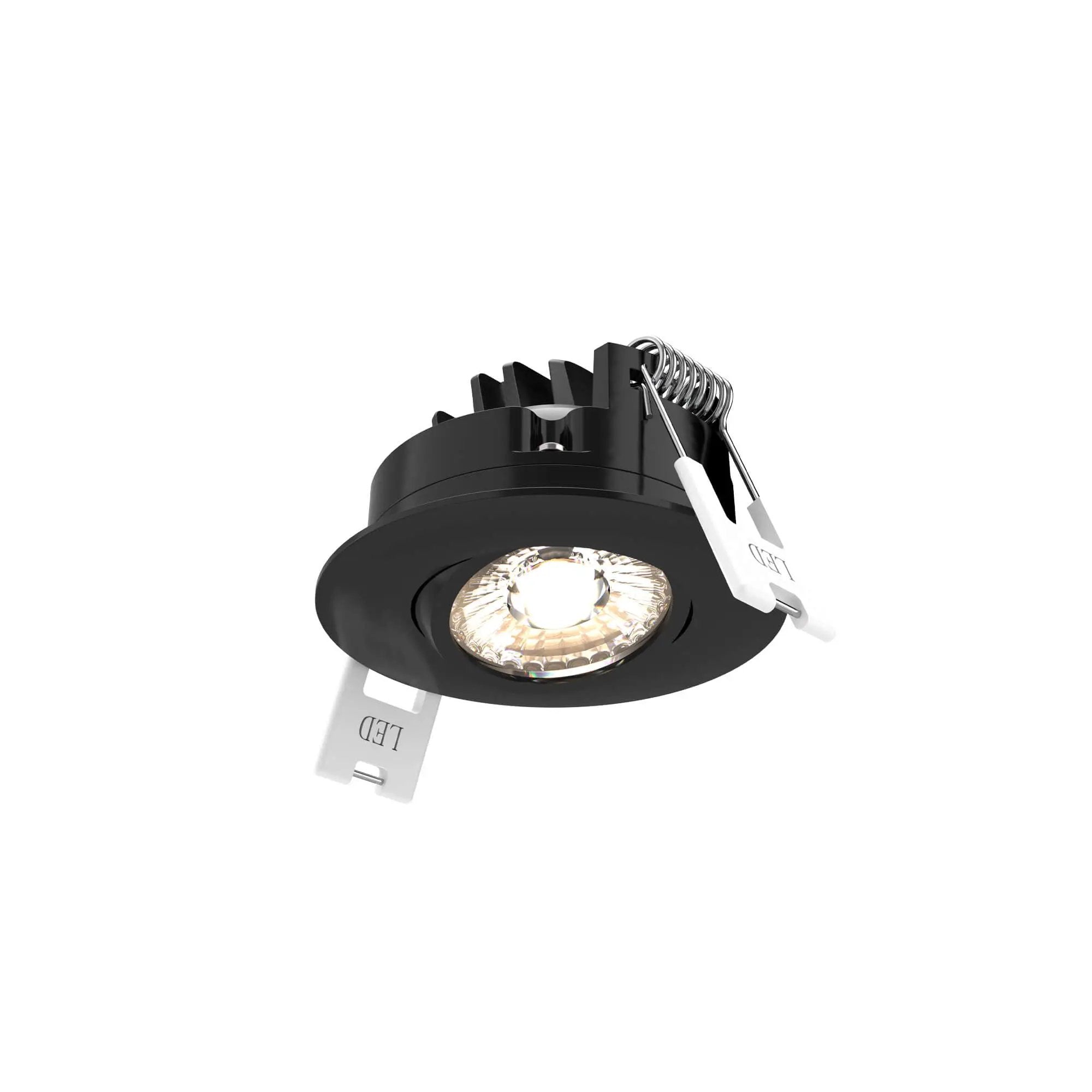 black recessed