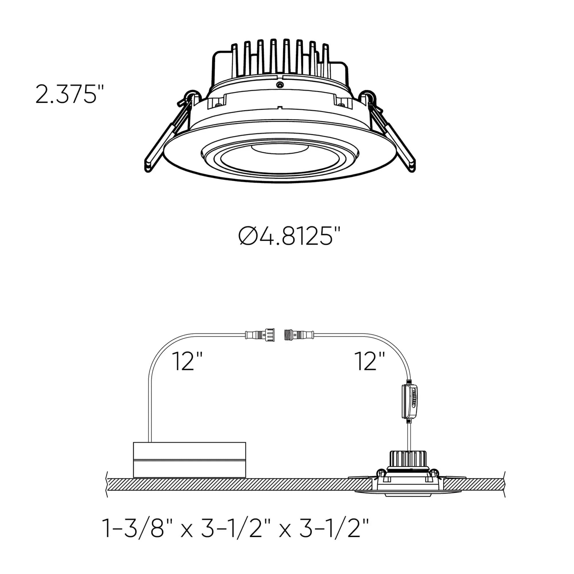 satin nickel recessed
