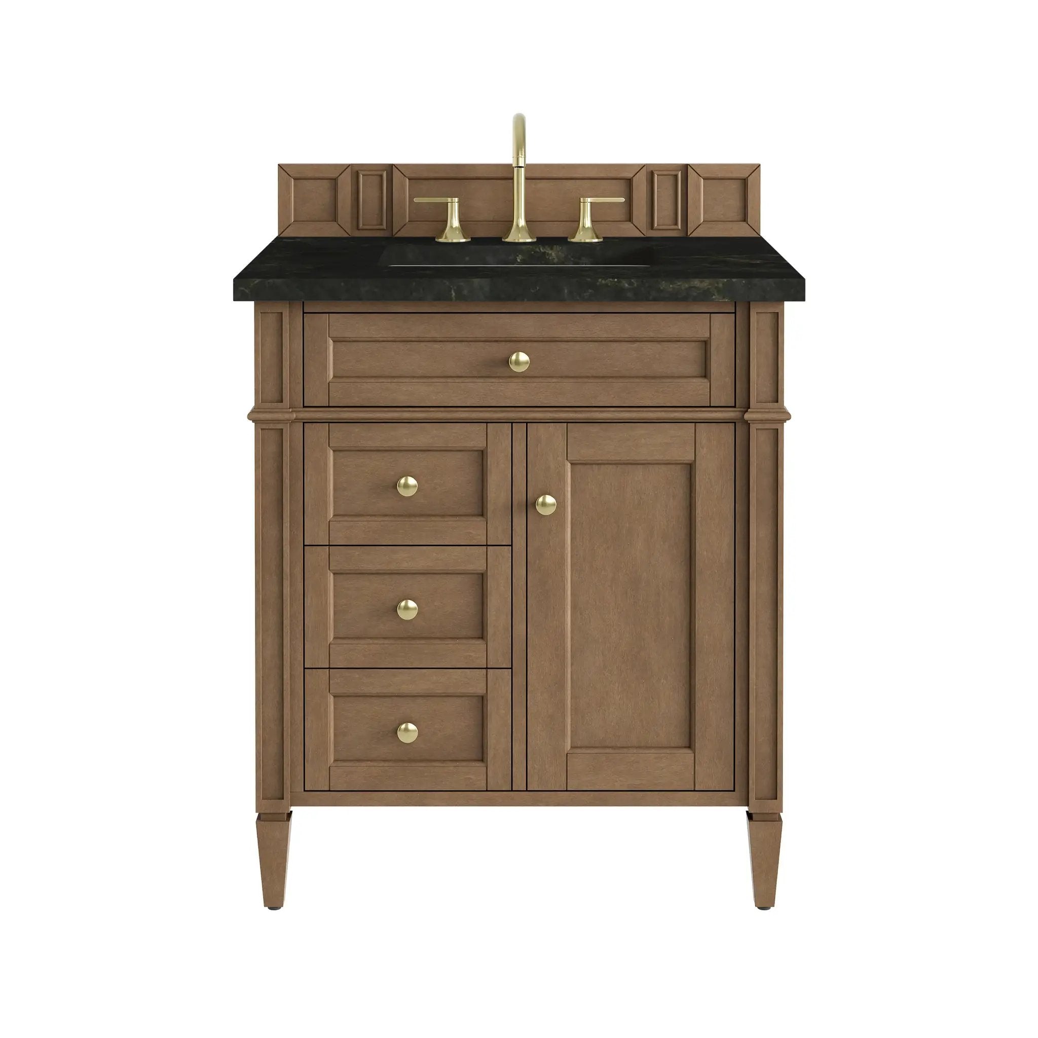 James Martin Brittany 30" Single Vanity Set - Pecan by James Martin Vanities