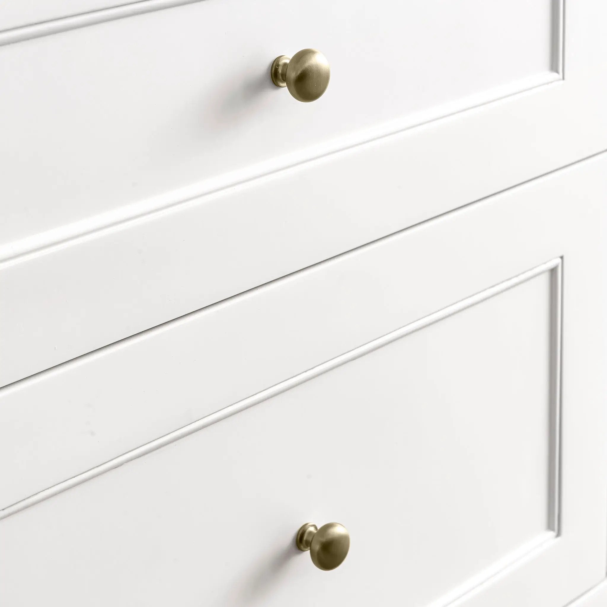 bright white vanity