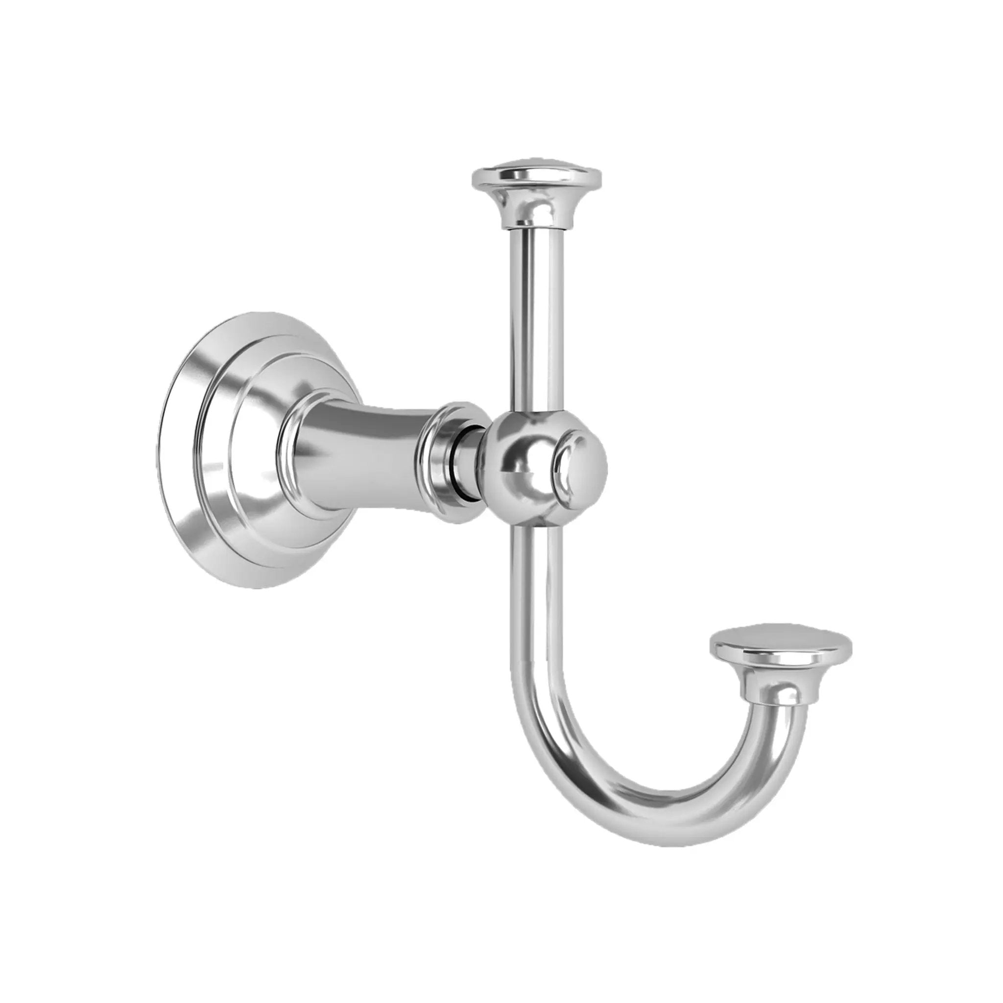 polished chrome robe hook