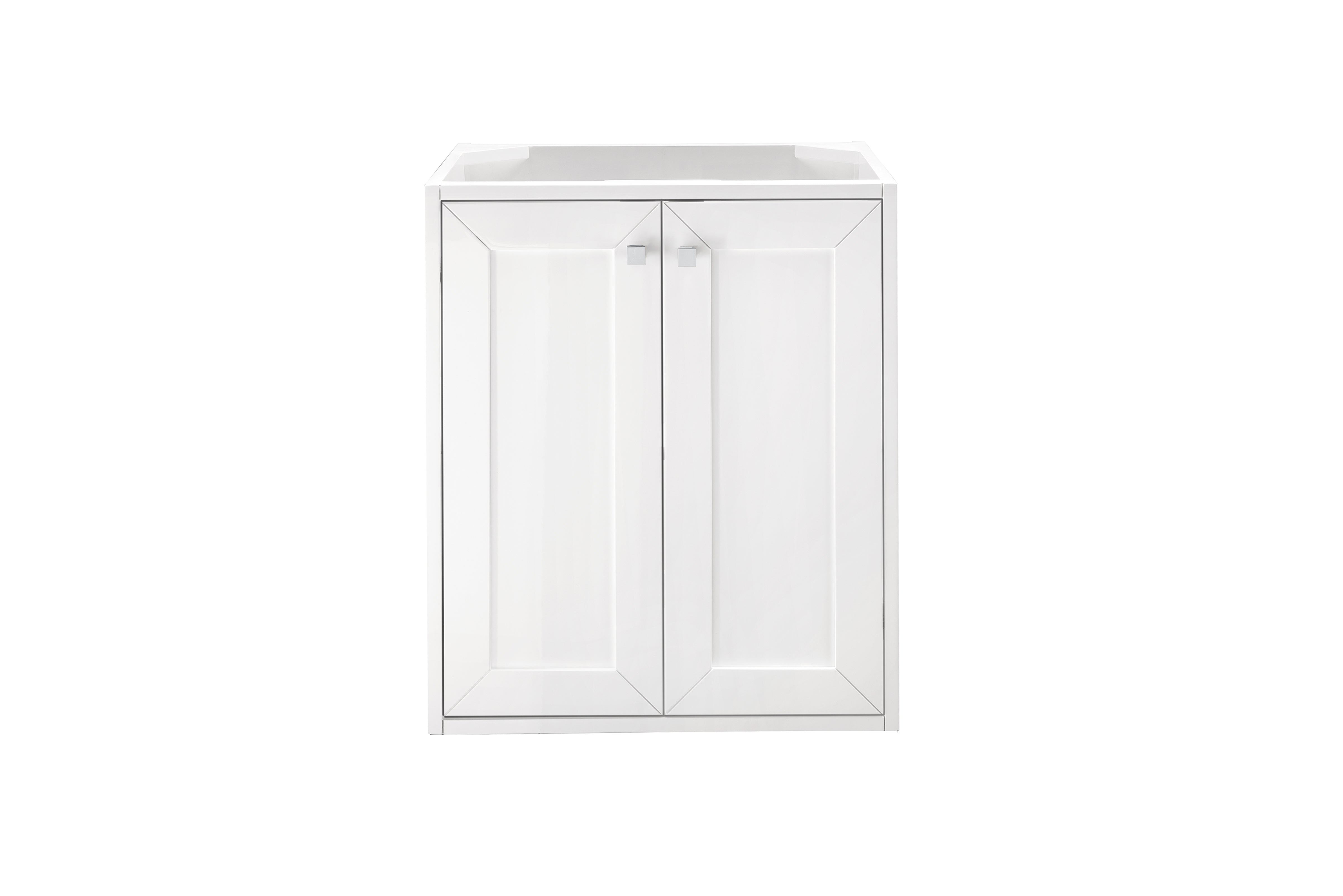 glossy white Vanity Cabinet