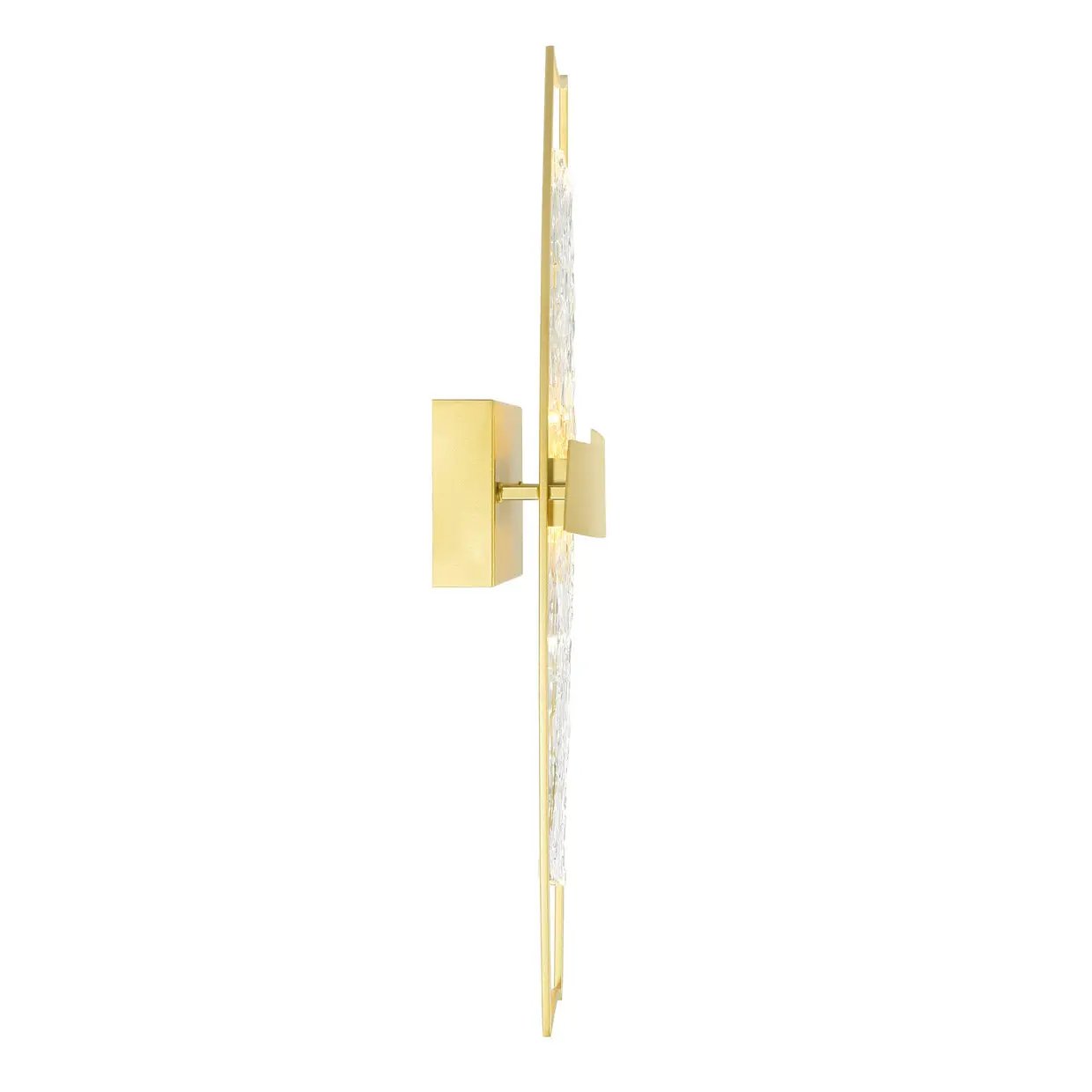 satin gold mount base