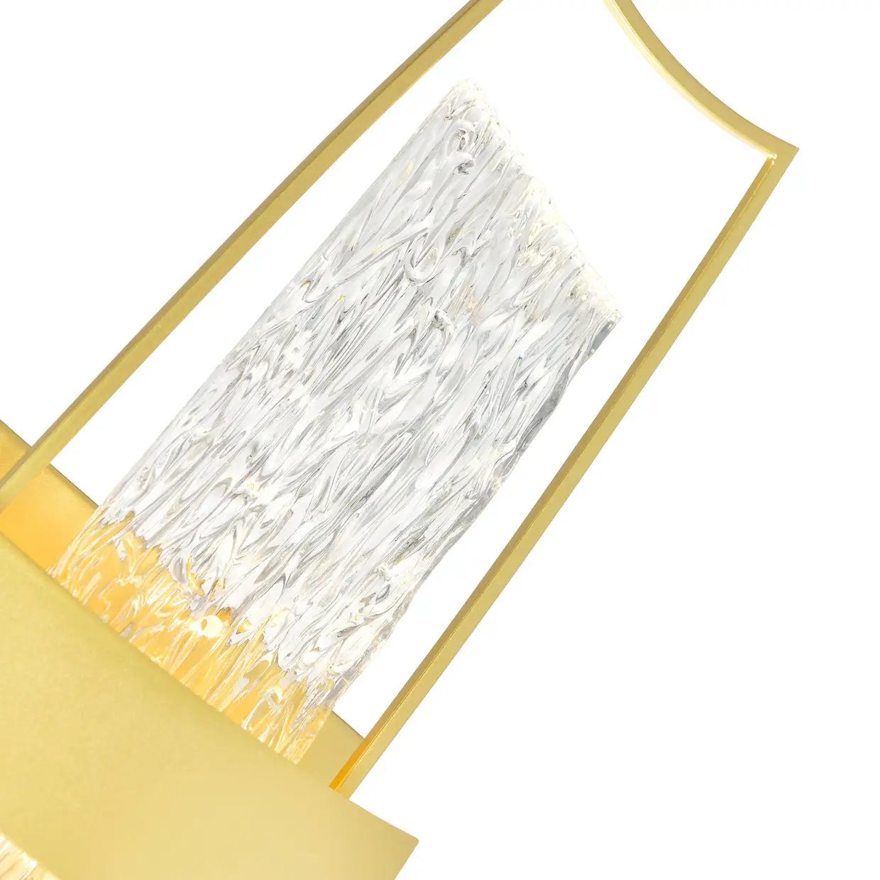 satin gold mount base