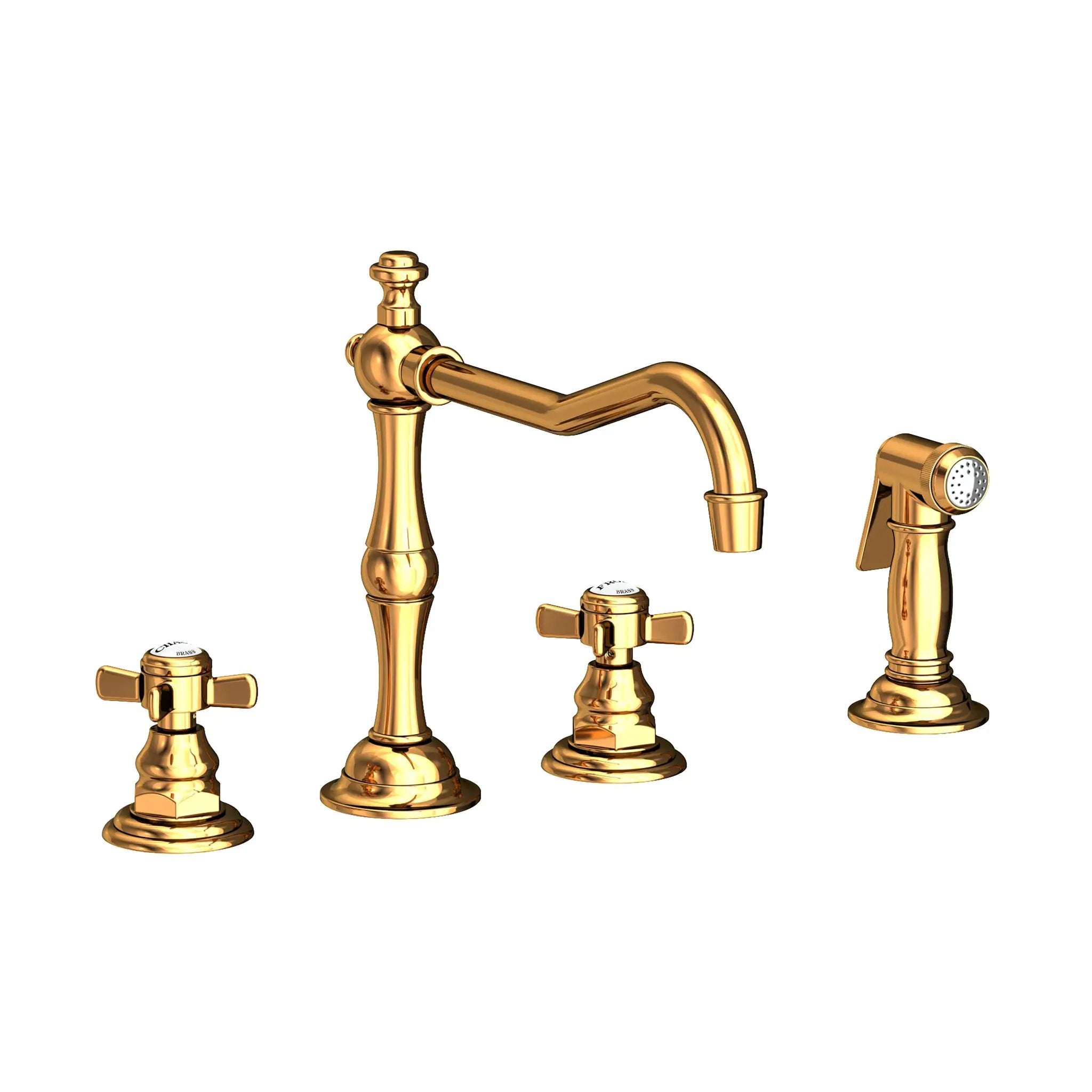 Newport Brass Fairfield Kitchen Faucet with Side Spray by Newport Brass