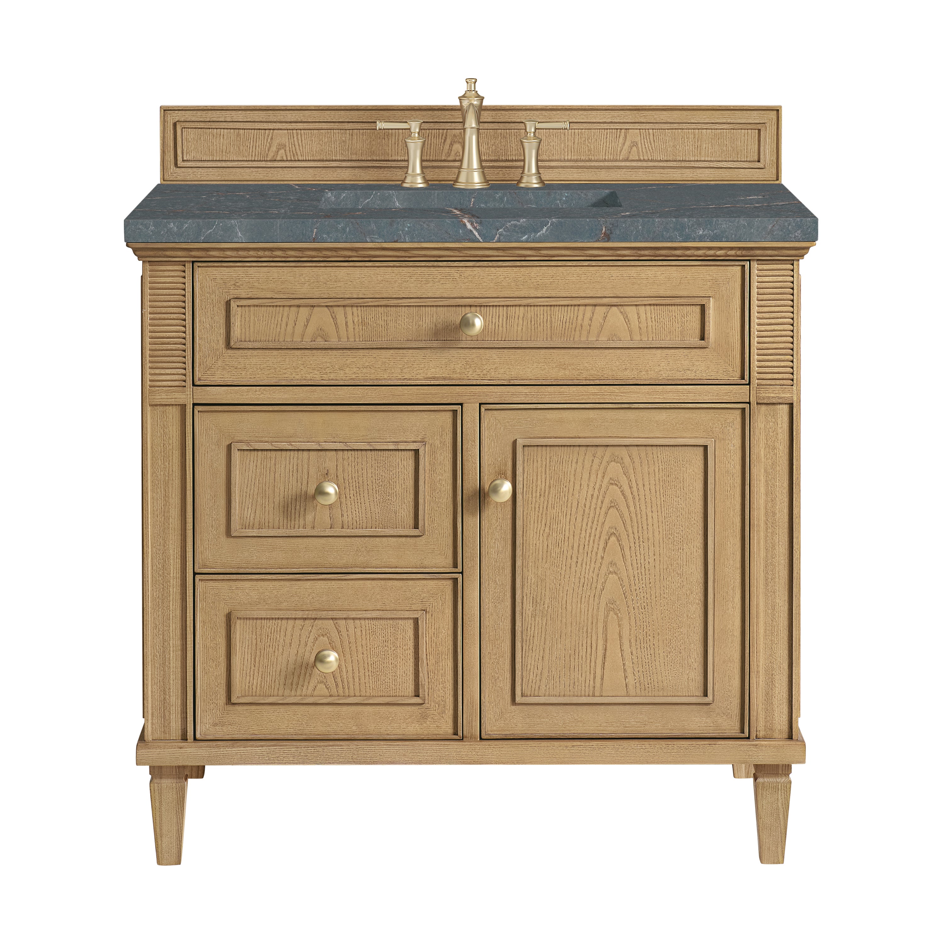 James Martin Vanities Lorelai 36" Single Vanity - Light Natural Oak