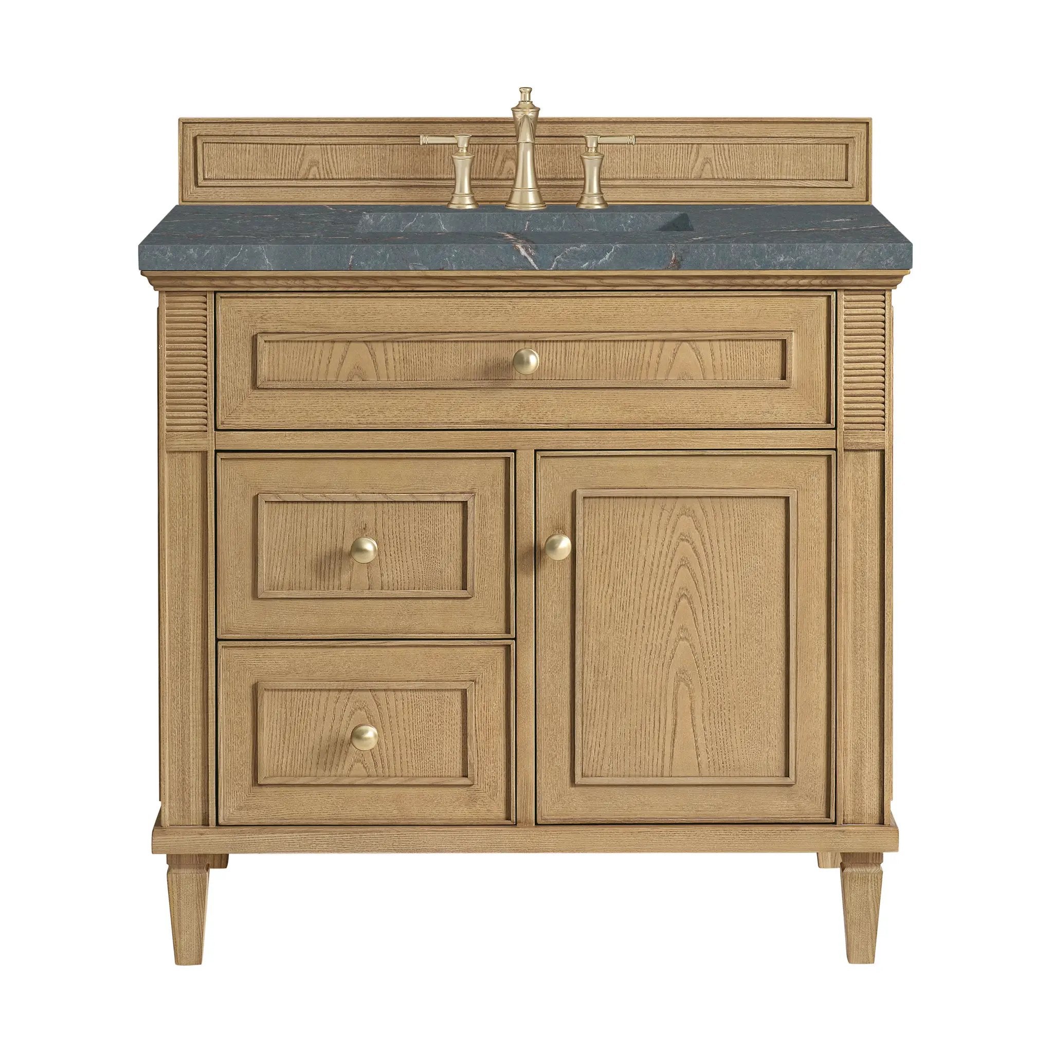James Martin Lorelai 36" Single Vanity Set - Light Natural Oak by James Martin Vanities