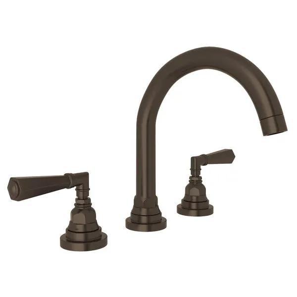 Rohl San Giovanni Widespread Lavatory Faucet with C-Spout by Rohl