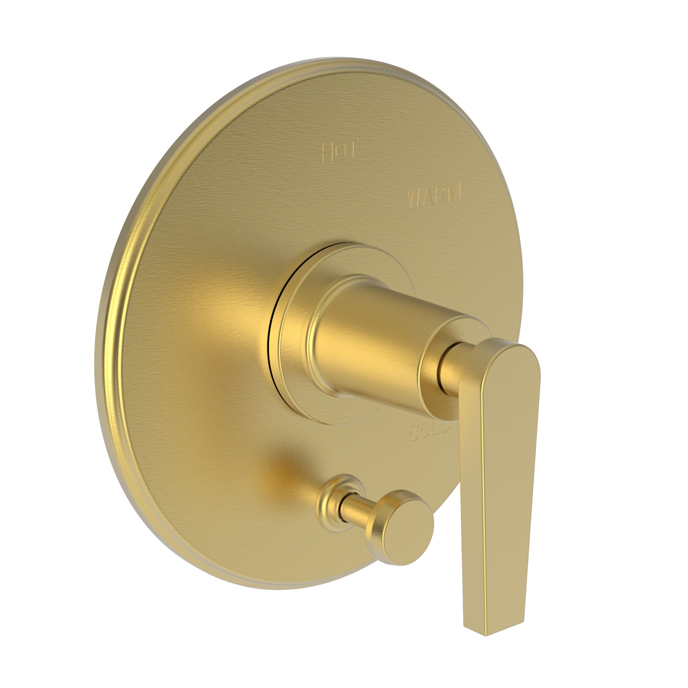 Newport Brass Dorrance Balanced Pressure Tub & Shower Diverter Plate with Handle. Less Showerhead, arm and flange.