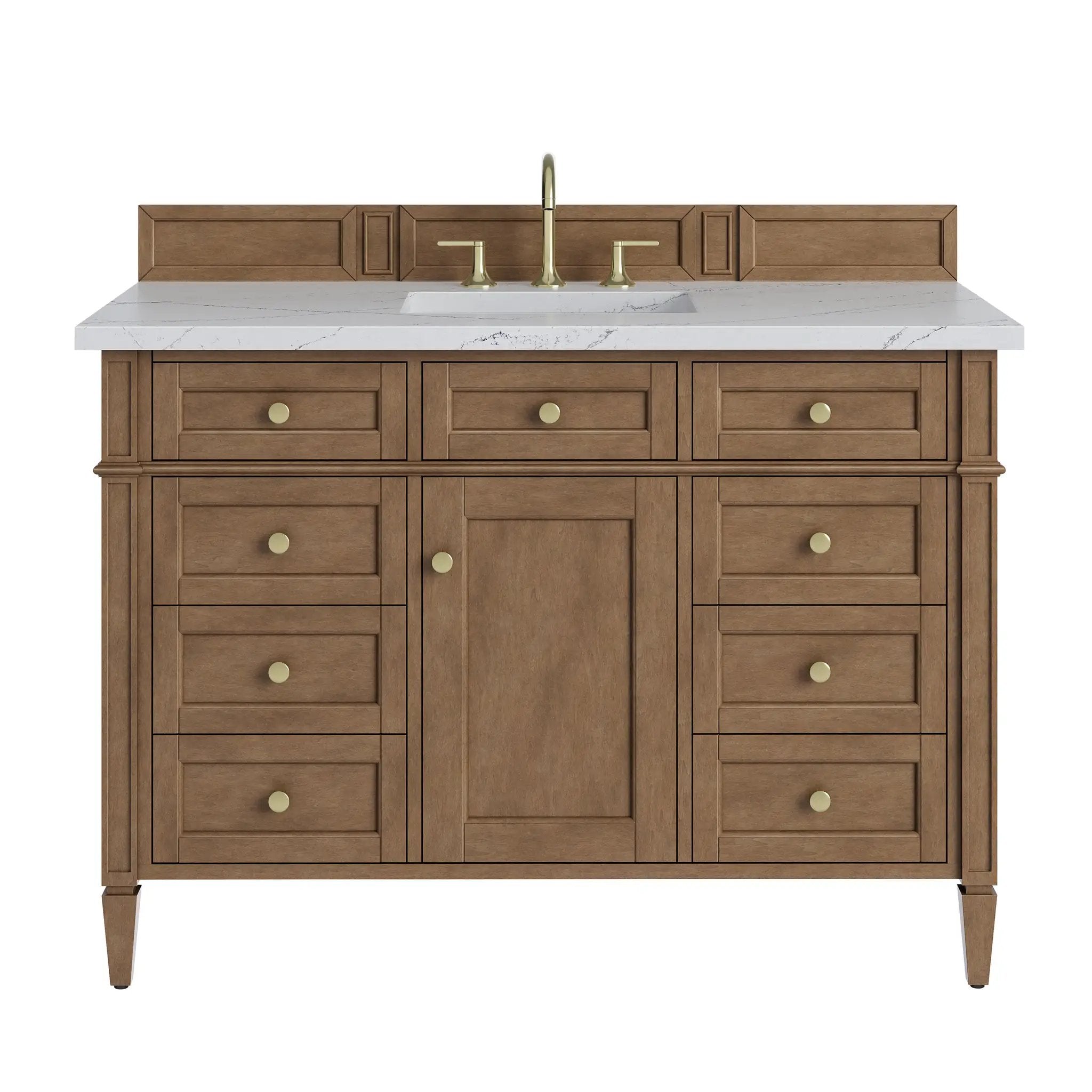 James Martin Brittany 48" Single Vanity Set - Pecan by James Martin Vanities