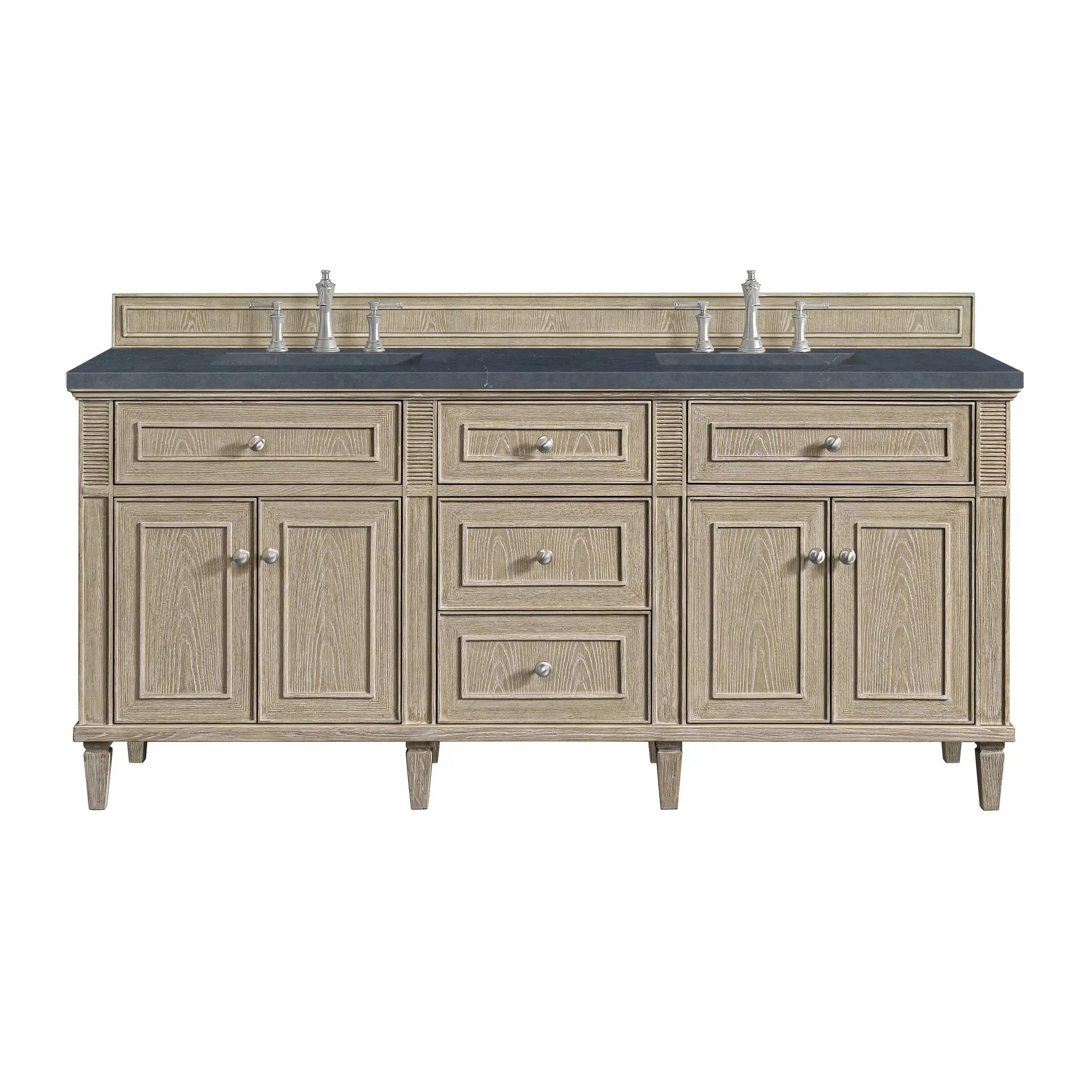 James Martin Lorelai 72" Double Vanity Set - Whitewashed Oak by James Martin Vanities