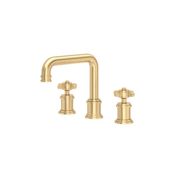 Rohl Perrin & Rowe Armstrong Widespread Lavatory Faucet with U-Spout by Rohl