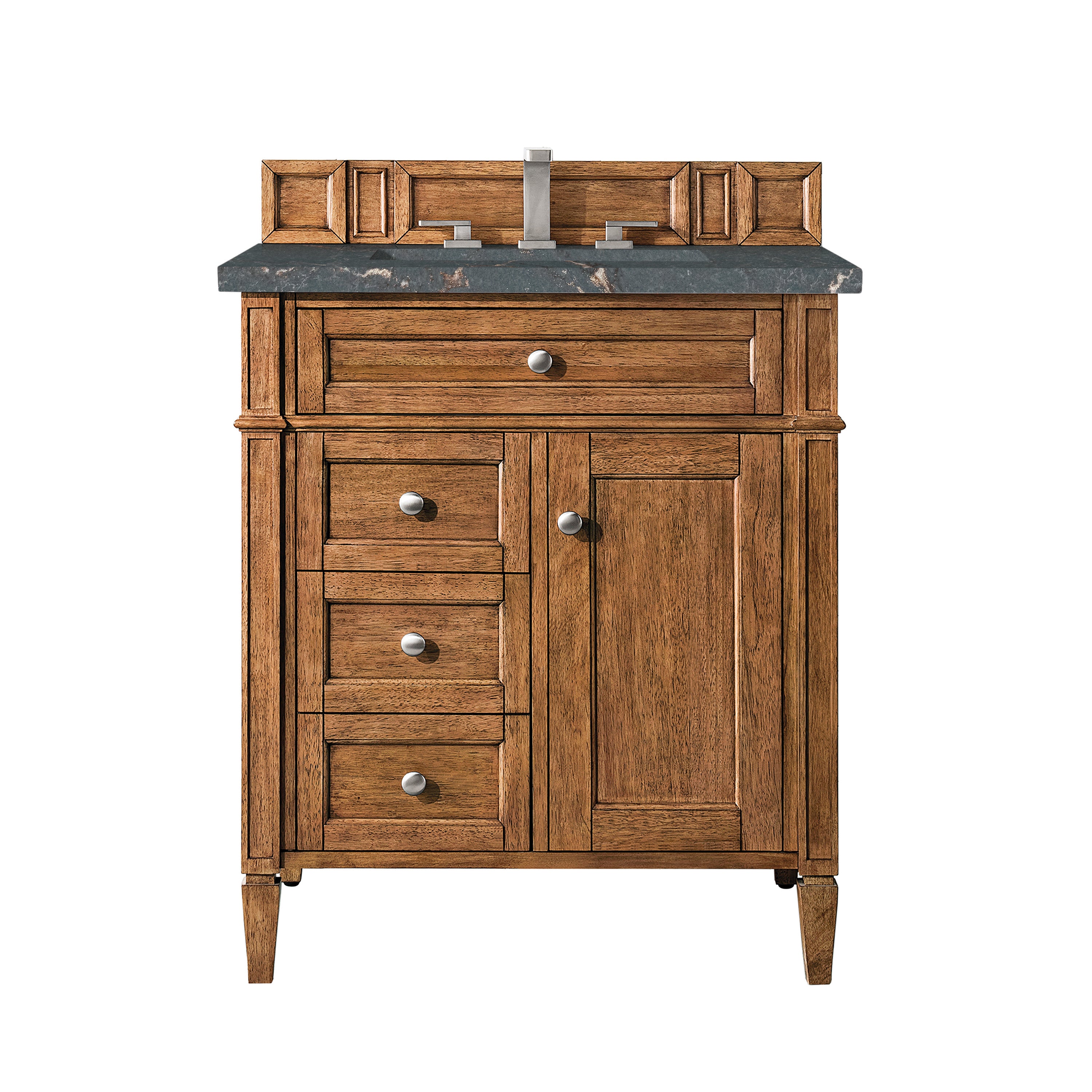 James Martin Vanities Brittany 30" Single Vanity - Saddle Brown