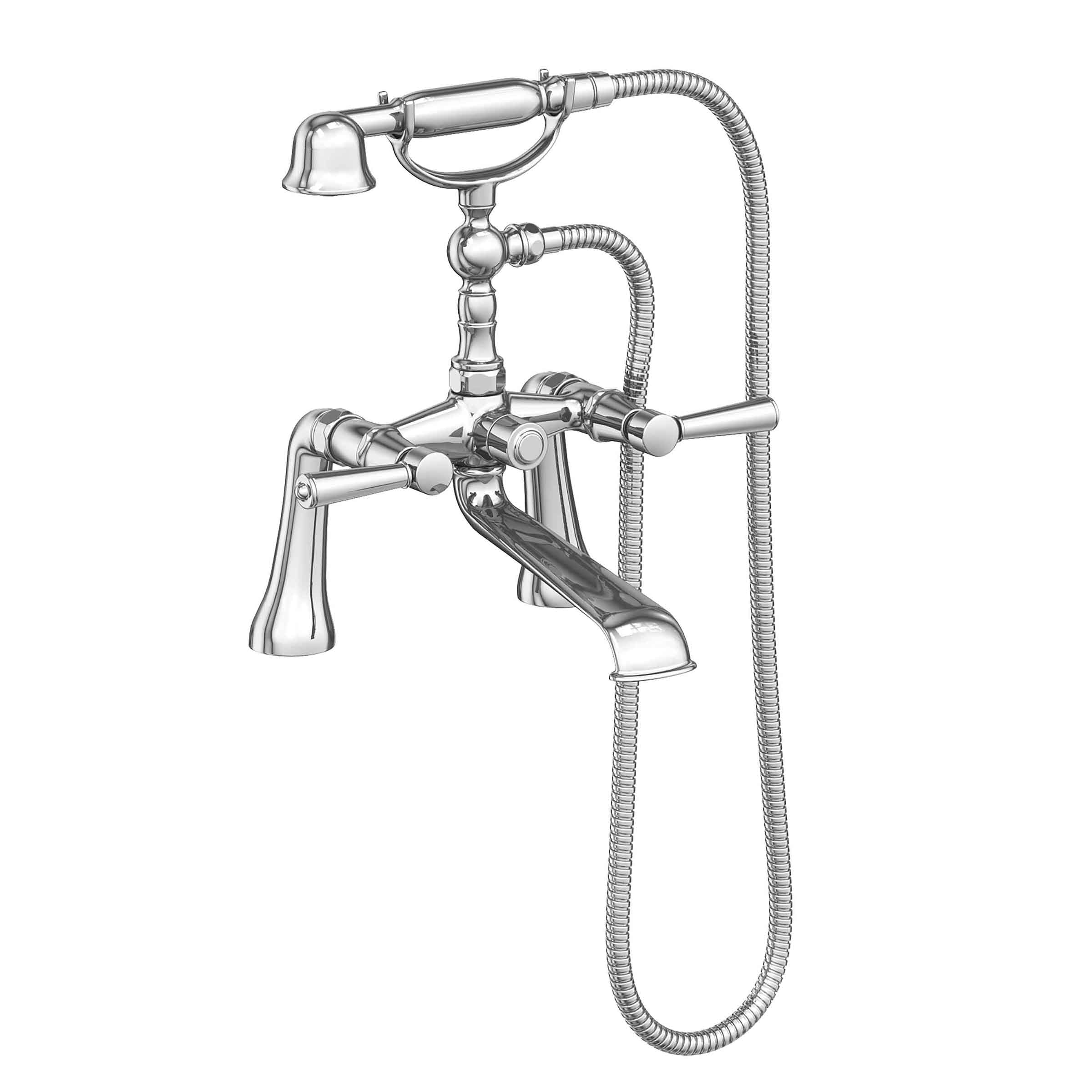 polished chrome hand shower set