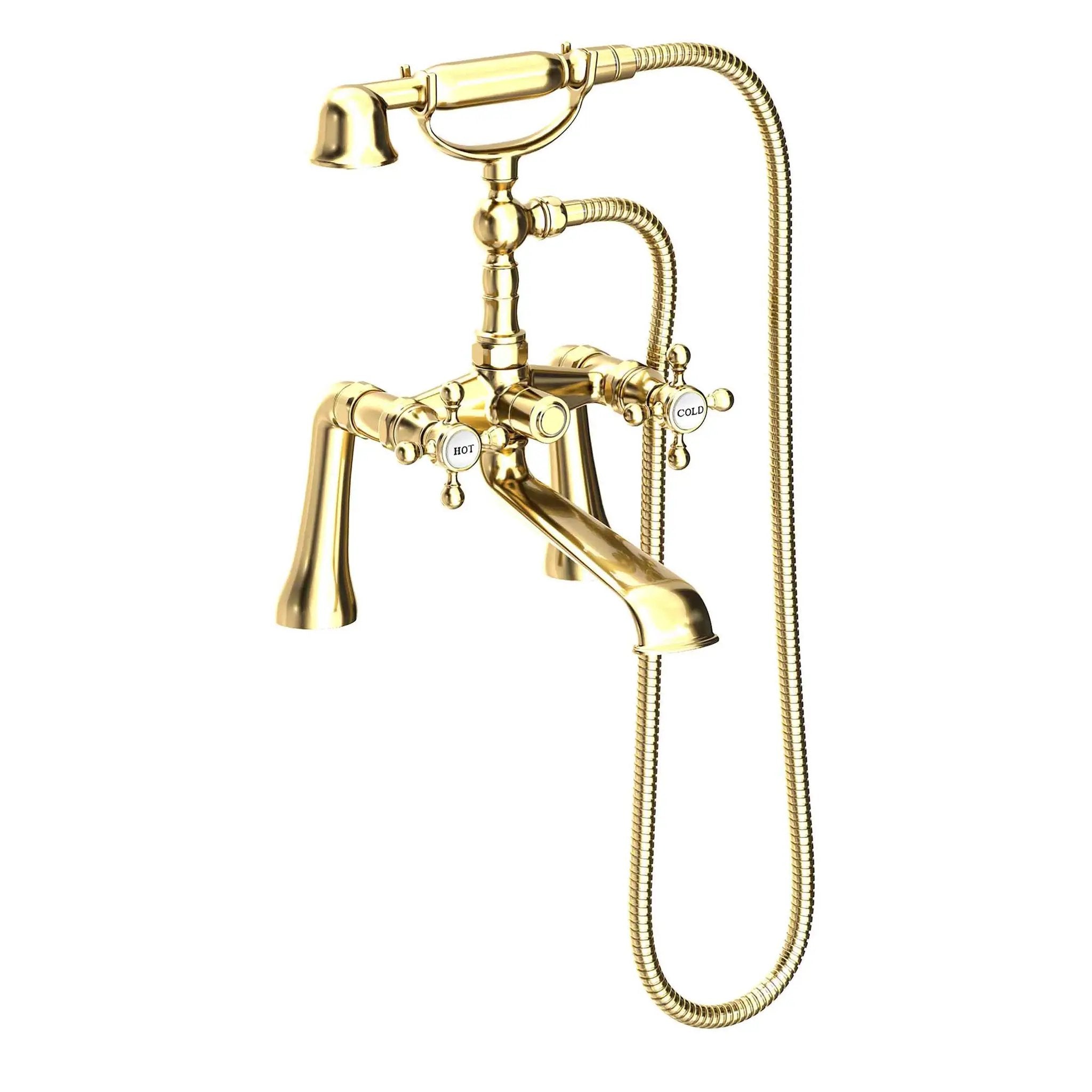 Newport Brass Astor Exposed Tub & Hand Shower Set - Deck Mount by Newport Brass