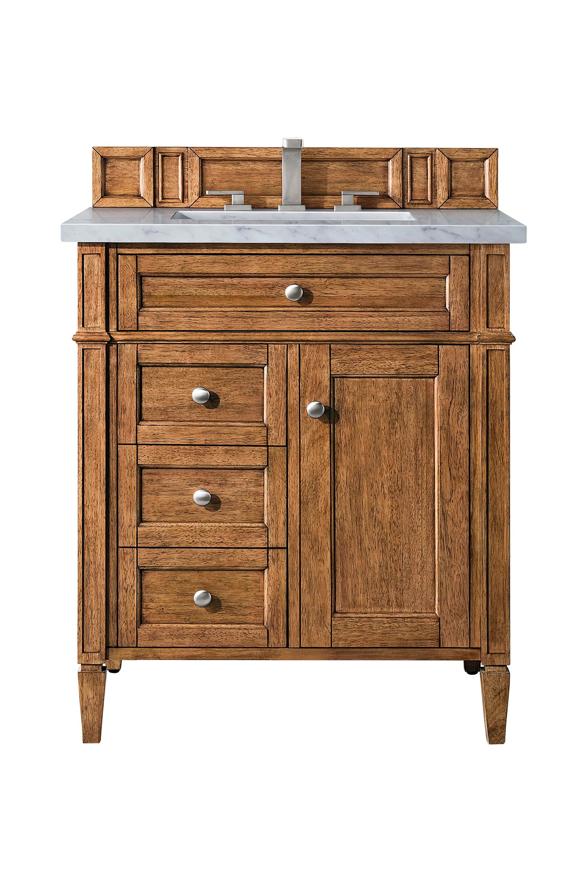 James Martin Brittany 30" Single Vanity Set - Saddle Brown by James Martin Vanities