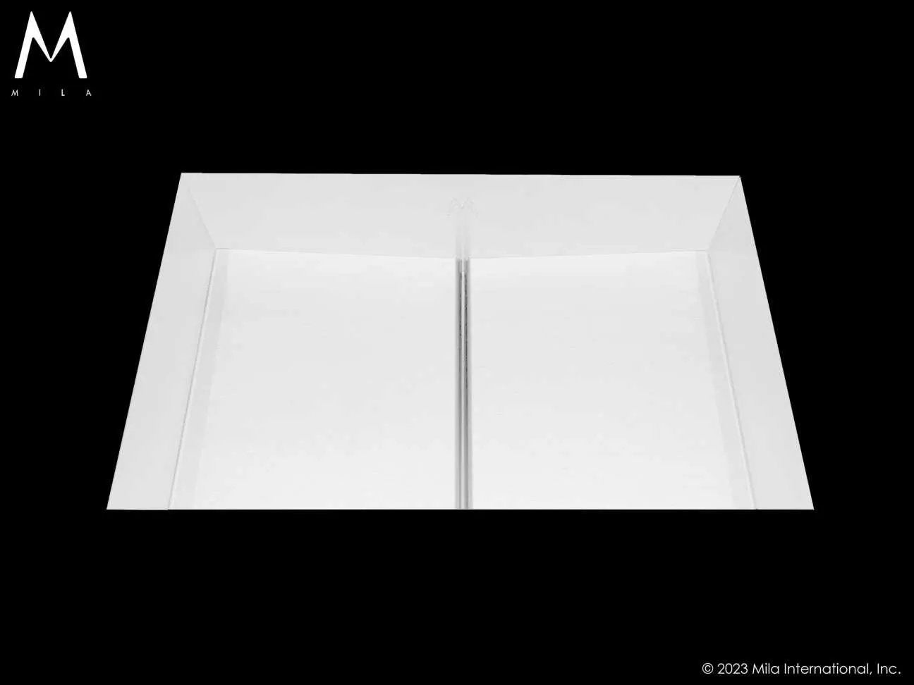 MILA FLATIRON Bathroom Under Mount 22 x 15 Bathroom Sink by Mila International