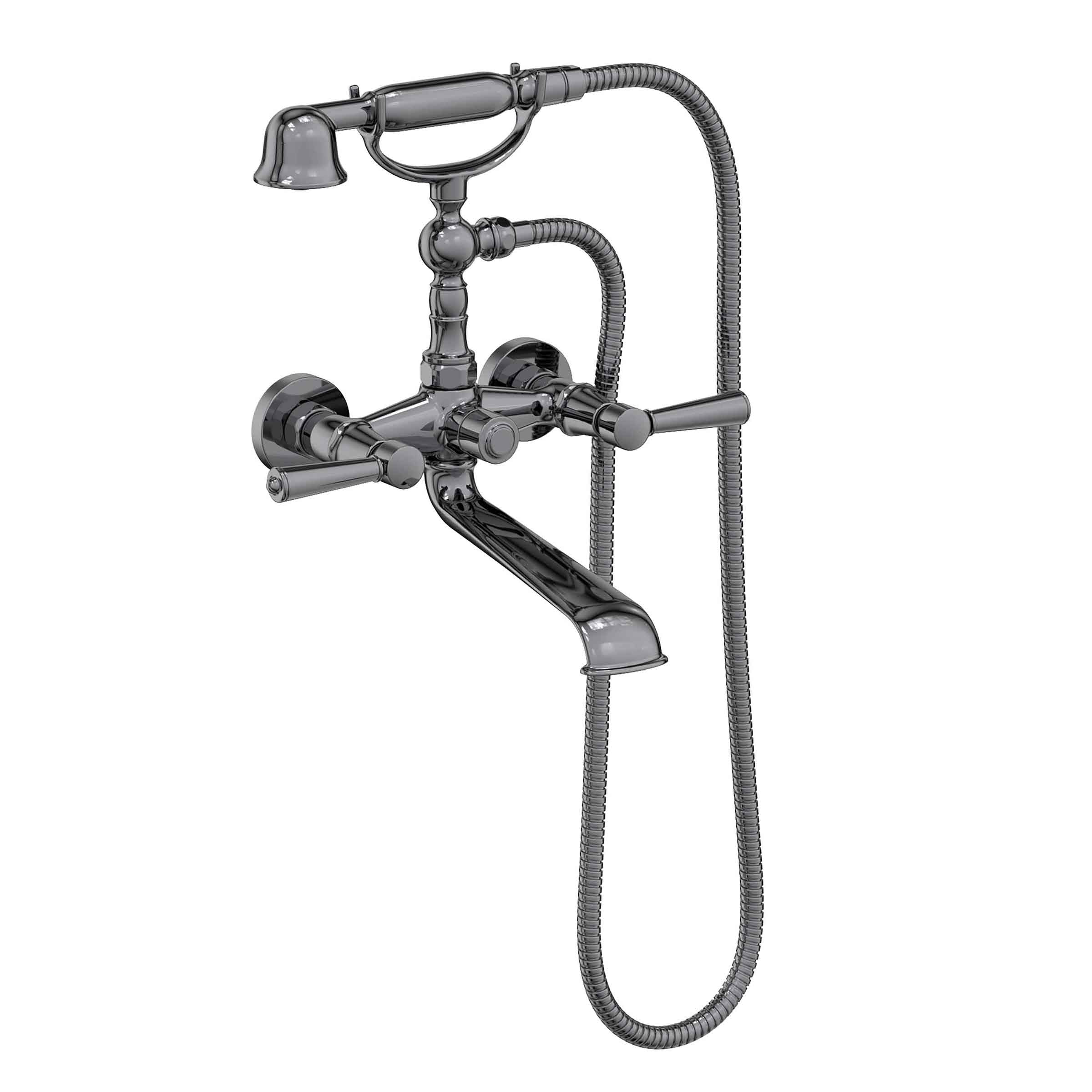 Newport Brass Metropole Exposed Tub & Hand Shower Set - Wall Mount