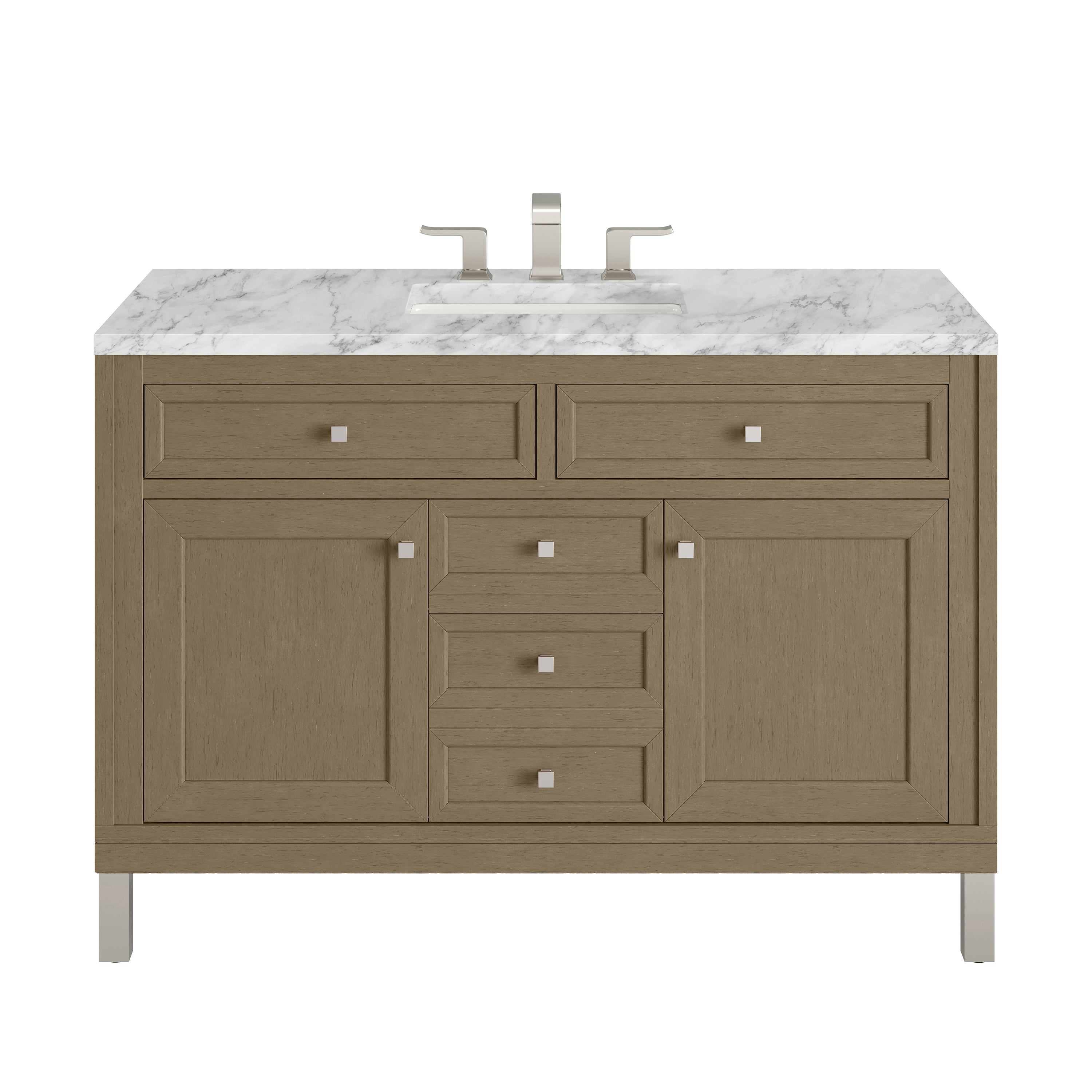 James Martin Vanities Chicago 48" Single Vanity - Walnut Whisper