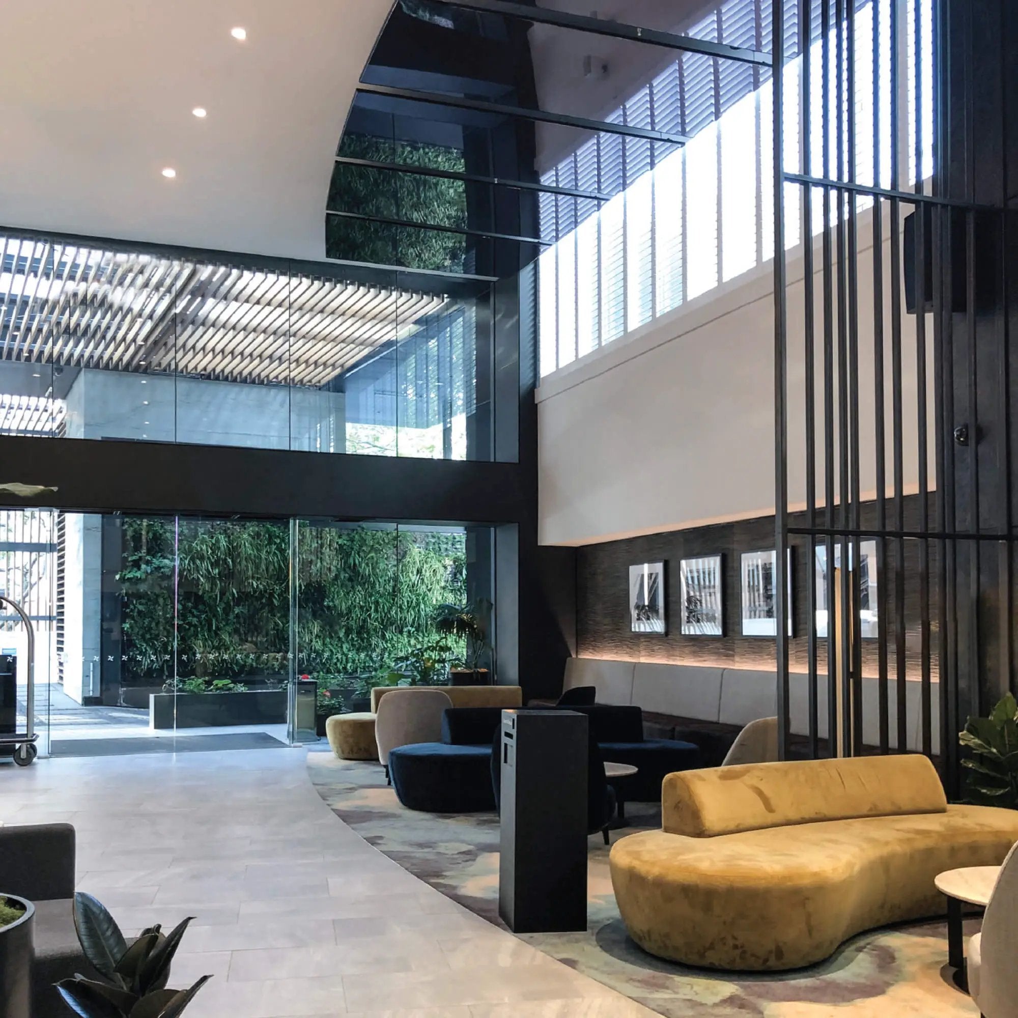 black recessed