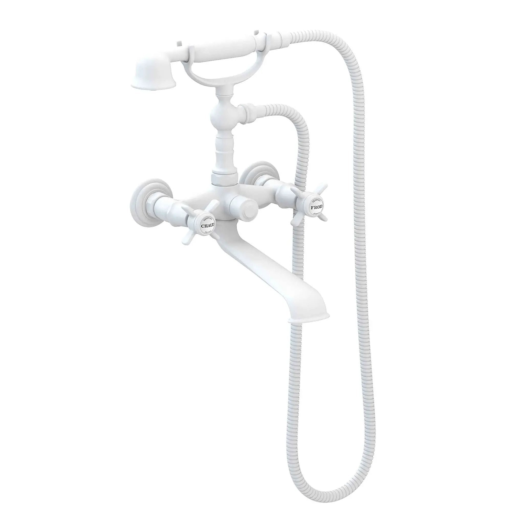 Newport Brass Fairfield Exposed Tub & Hand Shower Set - Wall Mount by Newport Brass