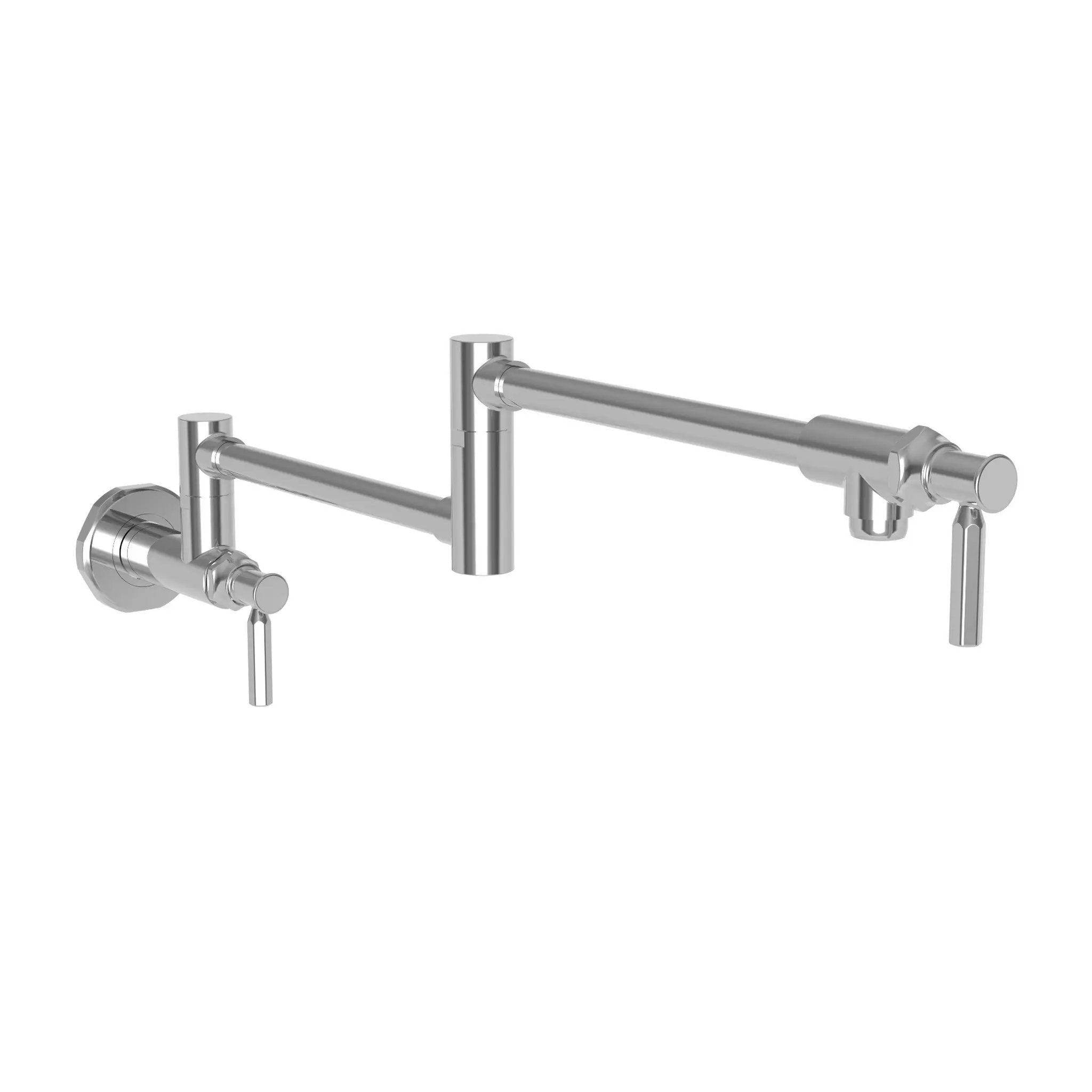 polished chrome pot filler