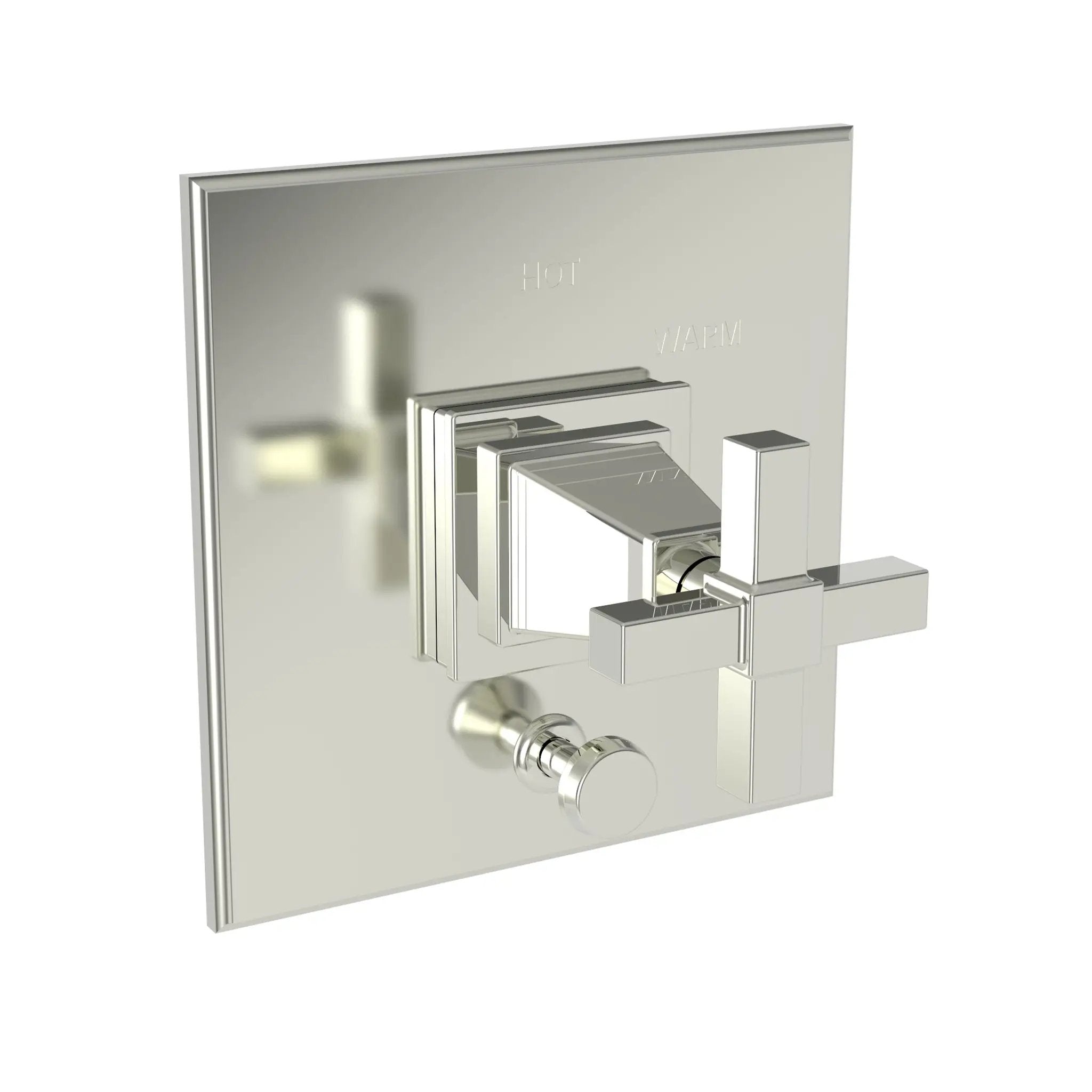 Newport Brass Malvina Balanced Pressure Tub & Shower Diverter Plate with Handle by Newport Brass