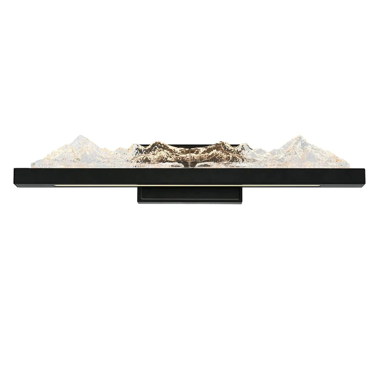 black vanity light