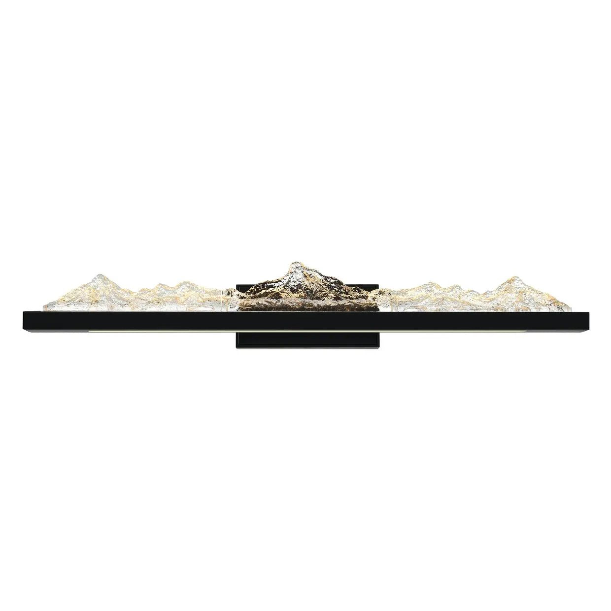 black vanity light