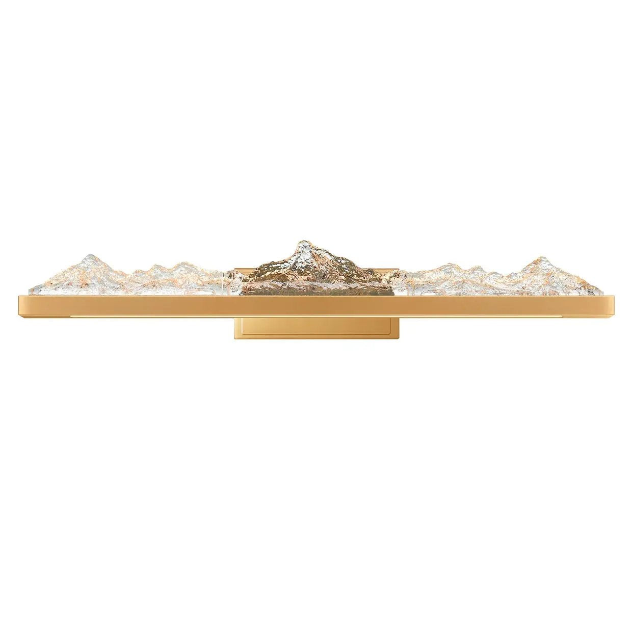CWI Lighting Himalayas Integrated LED 36" Vanity Light with Handcrafted Glass by CWI Lighting