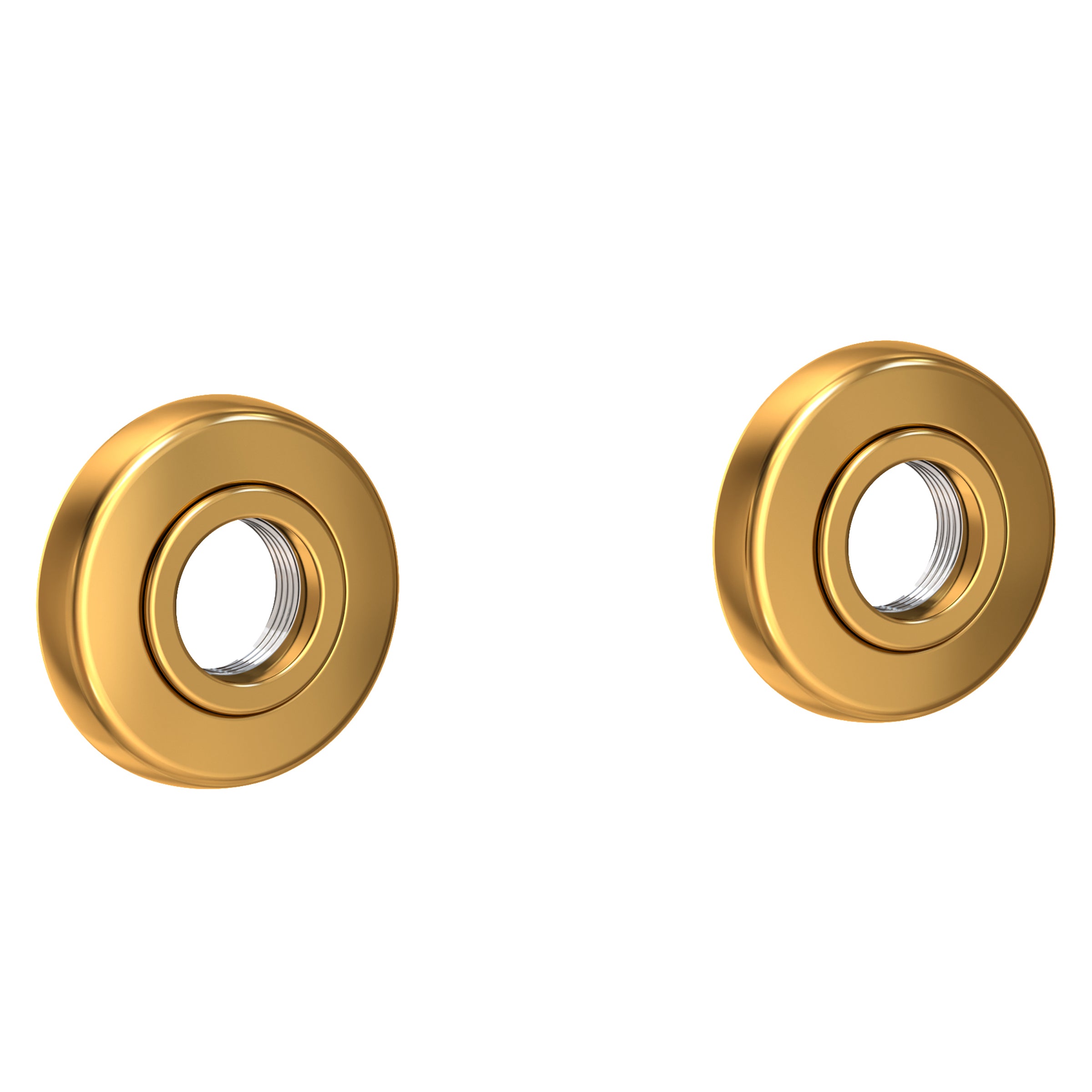 Newport Brass East Linear Grab Bar Decorative Rings & Mounting Kit