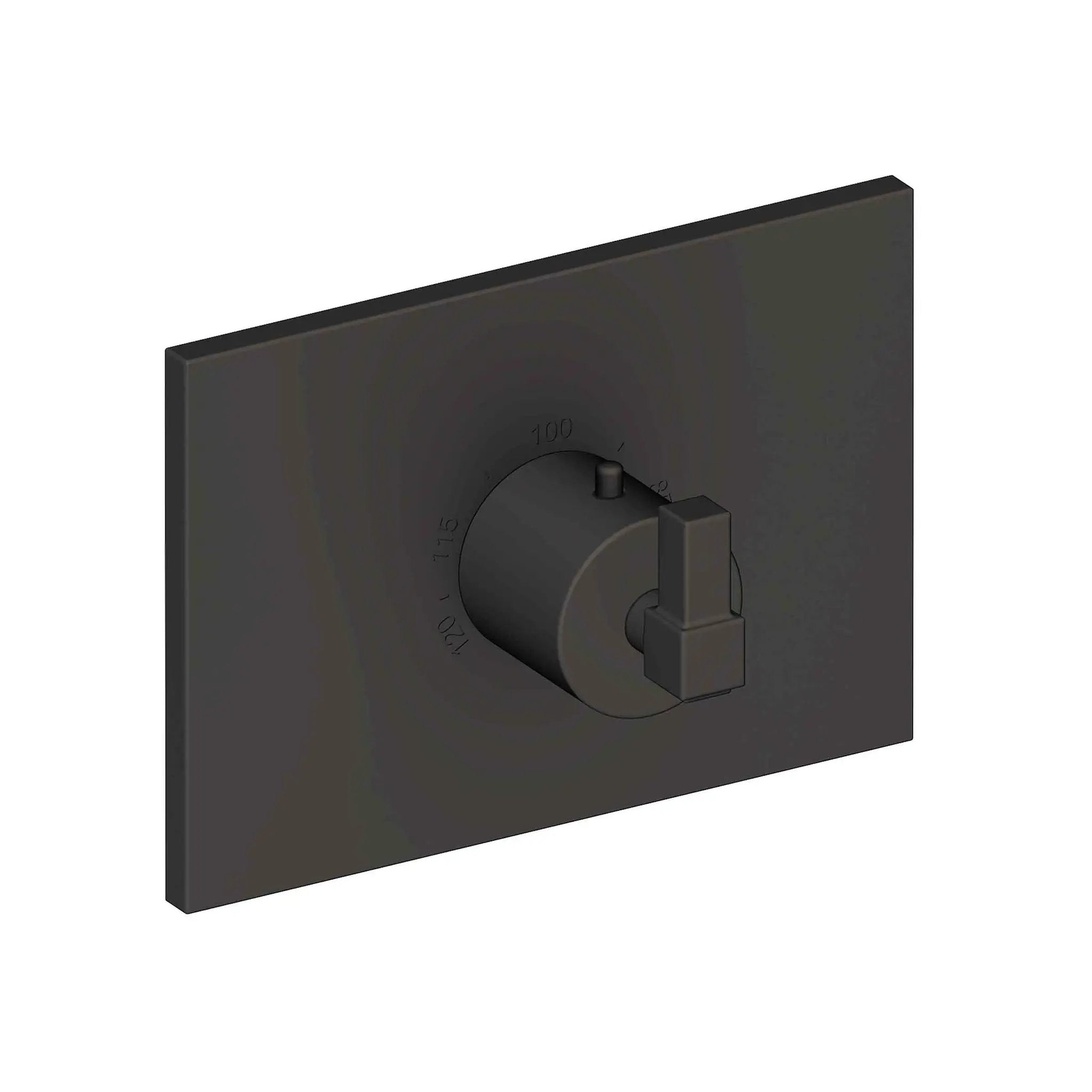 Newport Brass Malvina 3/4" Square Thermostatic Trim Plate with Handle by Newport Brass