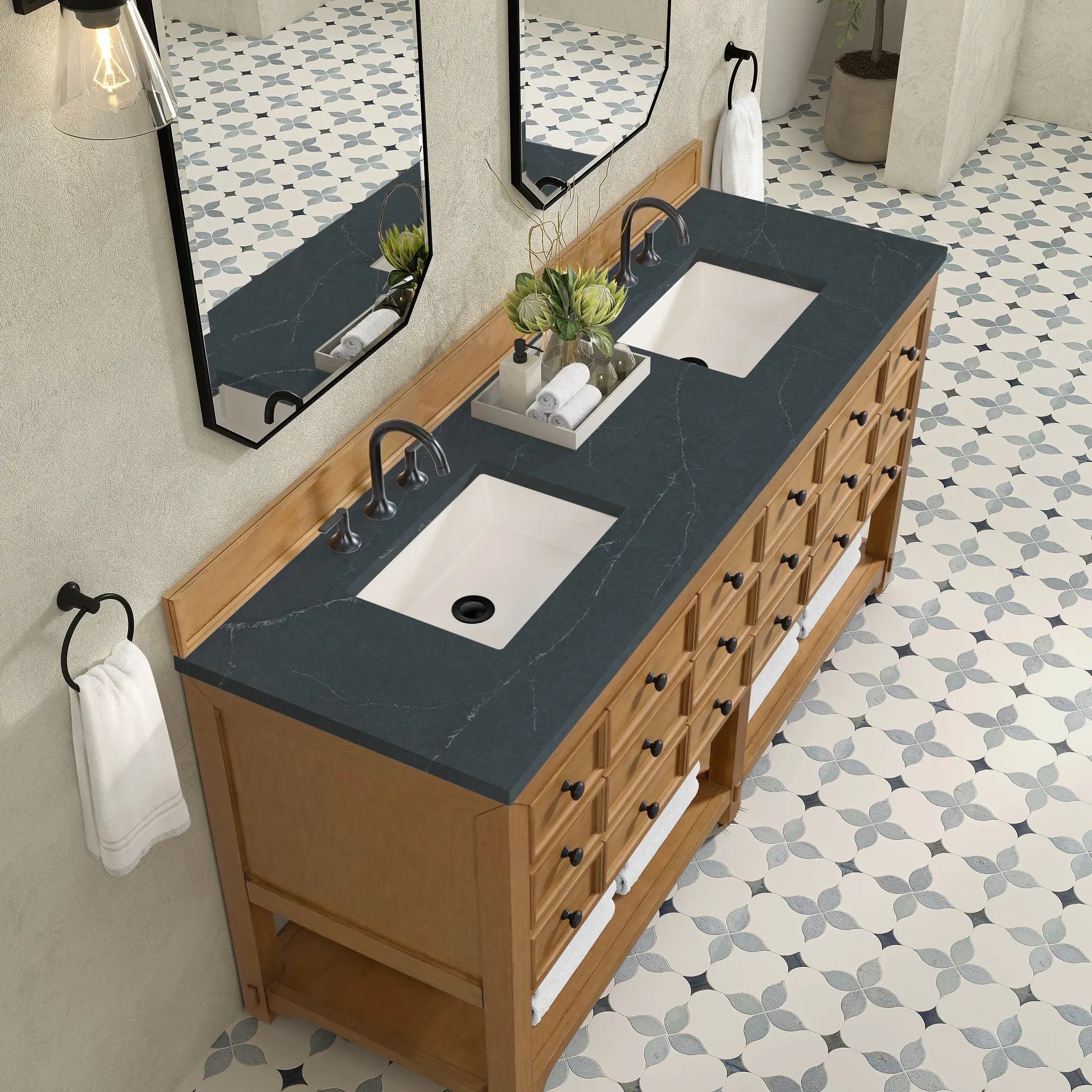 amber birch vanity