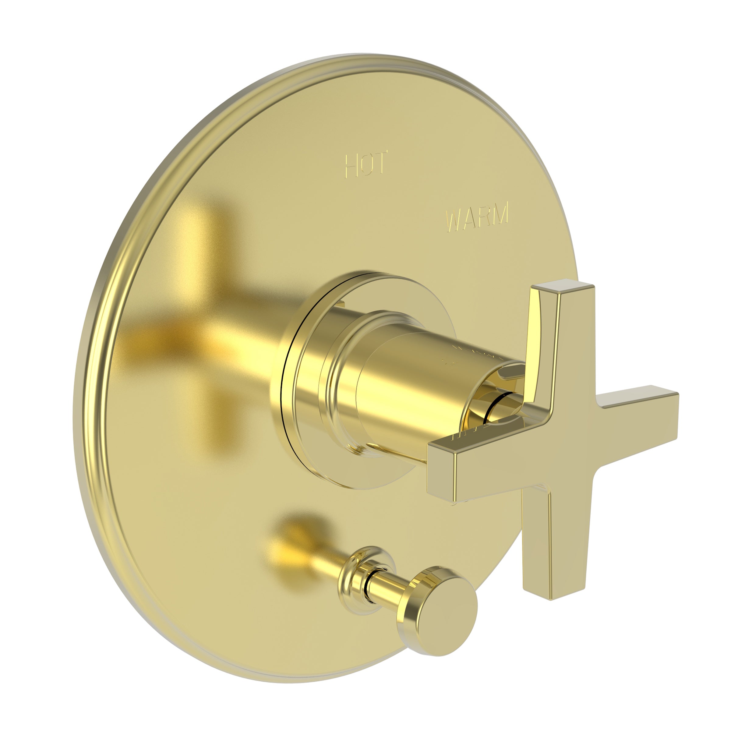 Newport Brass Dorrance Balanced Pressure Tub & Shower Diverter Plate with Handle. Less Showerhead, arm and flange.