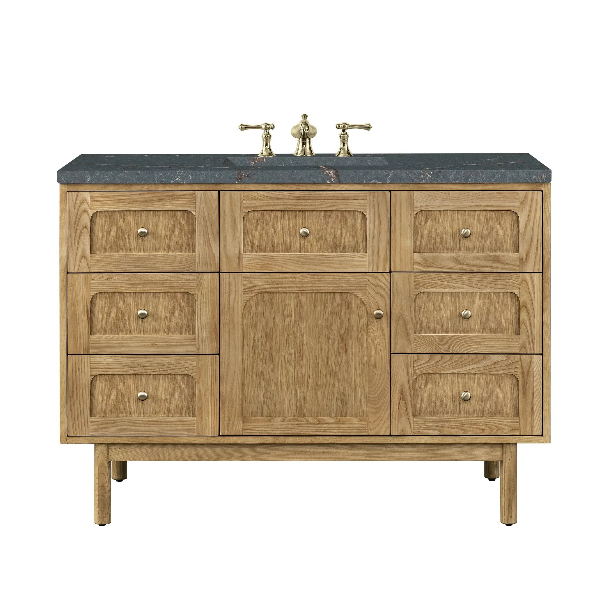 James Martin Laurent 48" Single Vanity Set - Light Natural Oak by James Martin Vanities