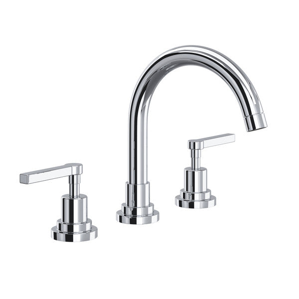 polished chrome bathroom faucet