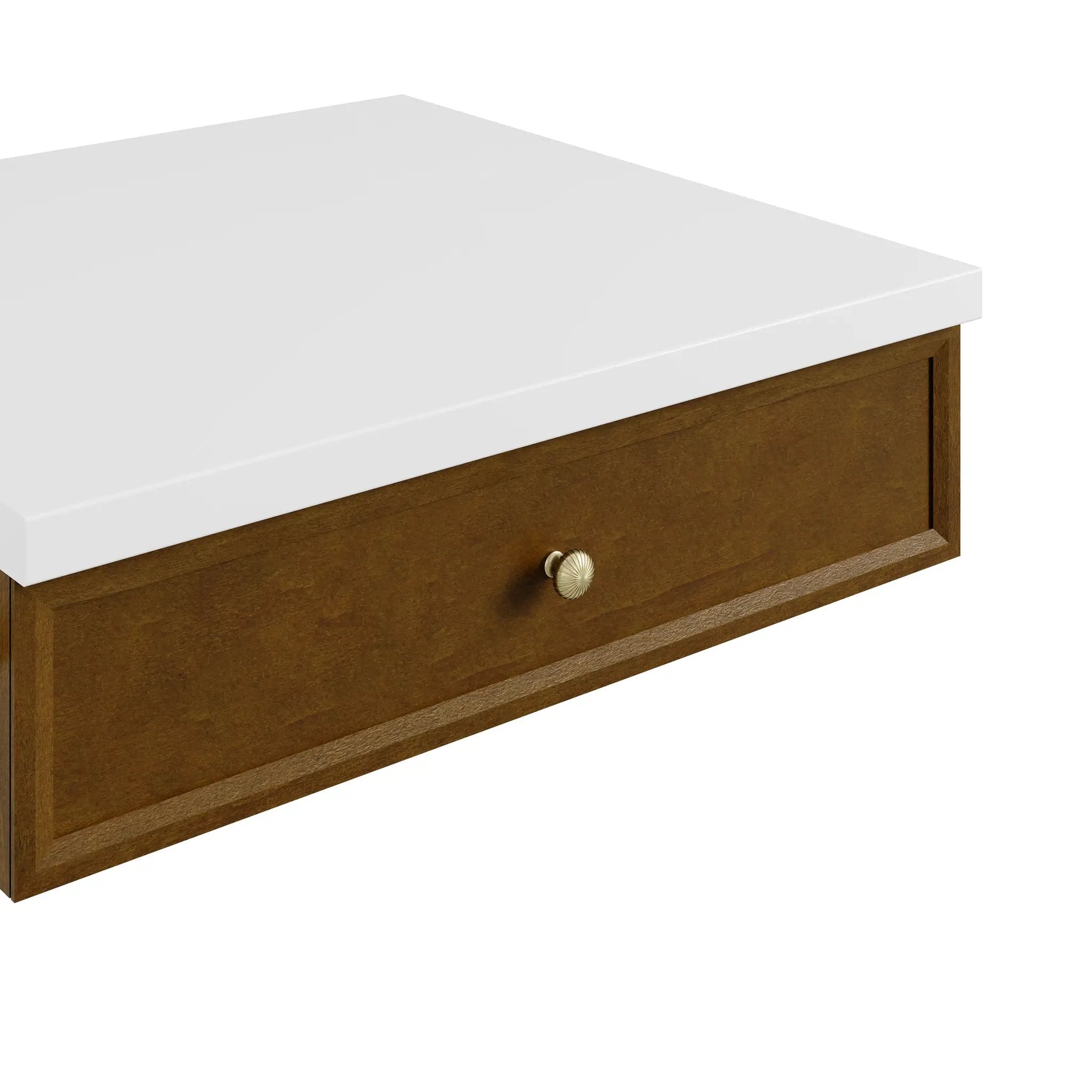 honey oak drawer