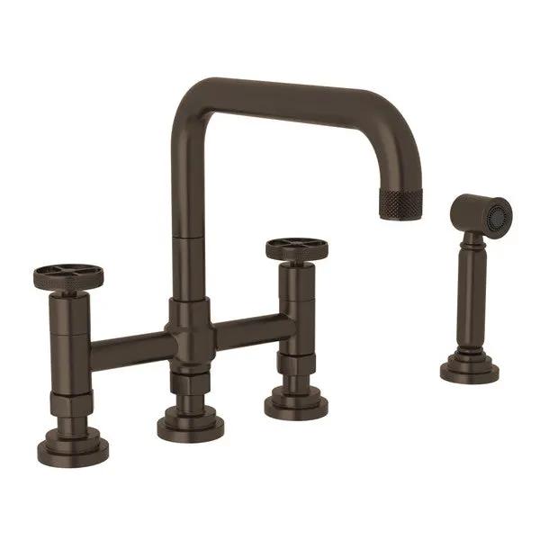 Rohl Campo Bridge Kitchen Faucet with Side Spray by Rohl