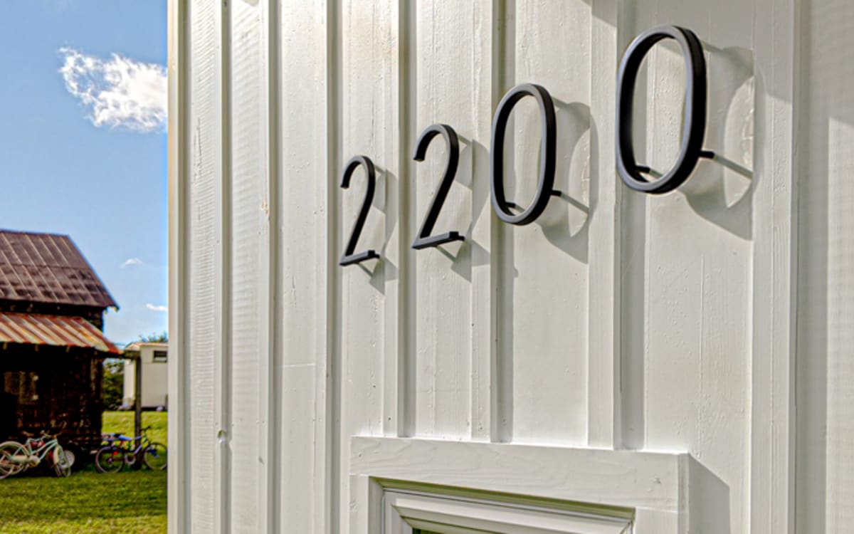 house number