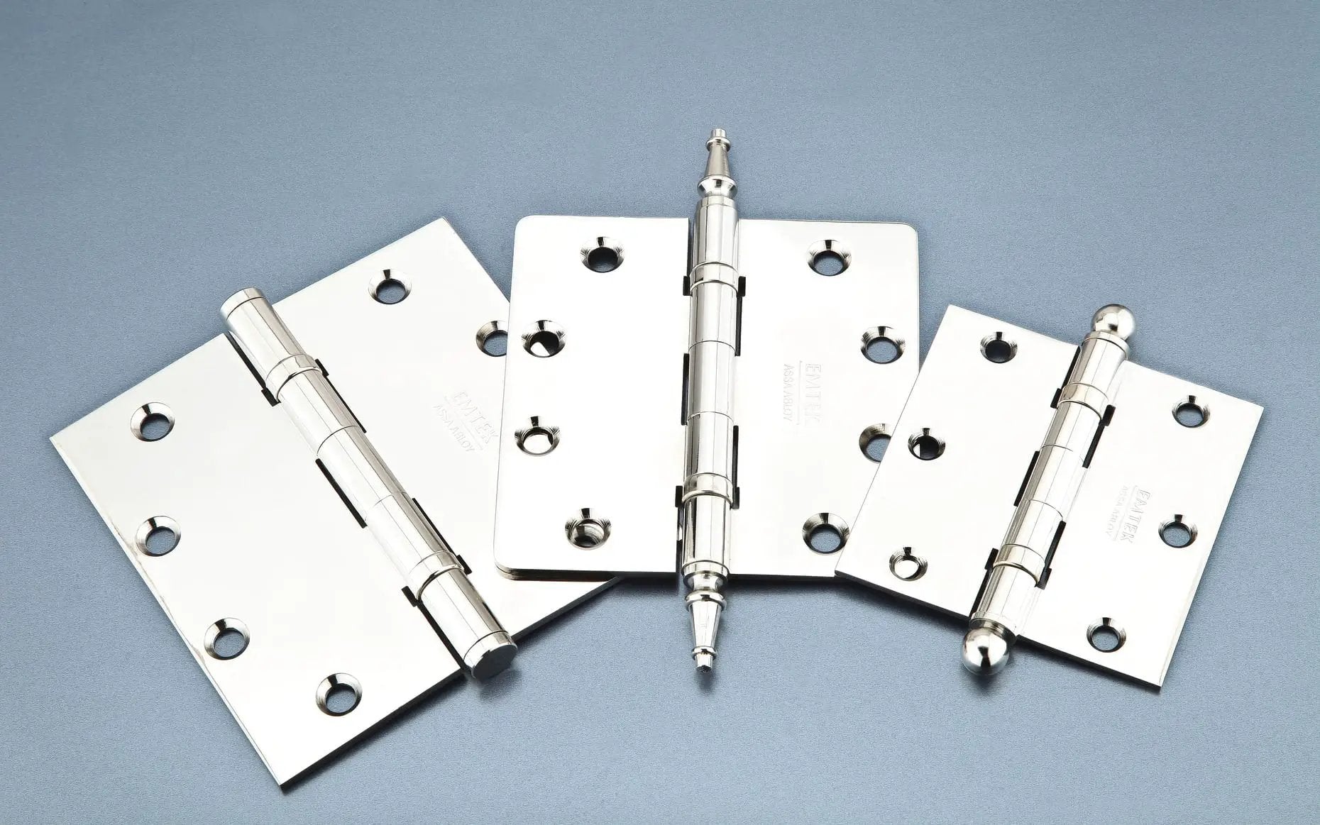 satin nickel hinges