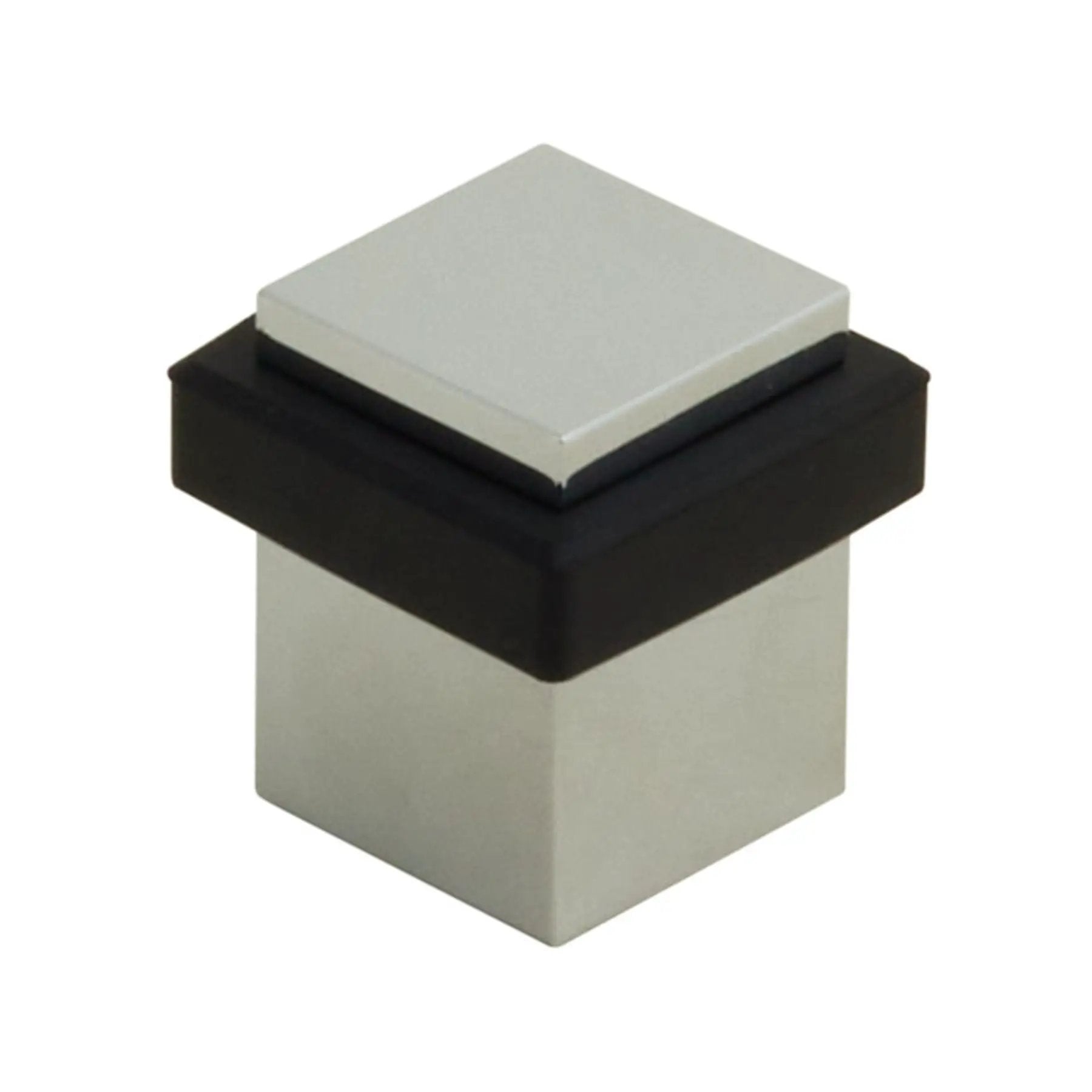 satin nickel floor bumper