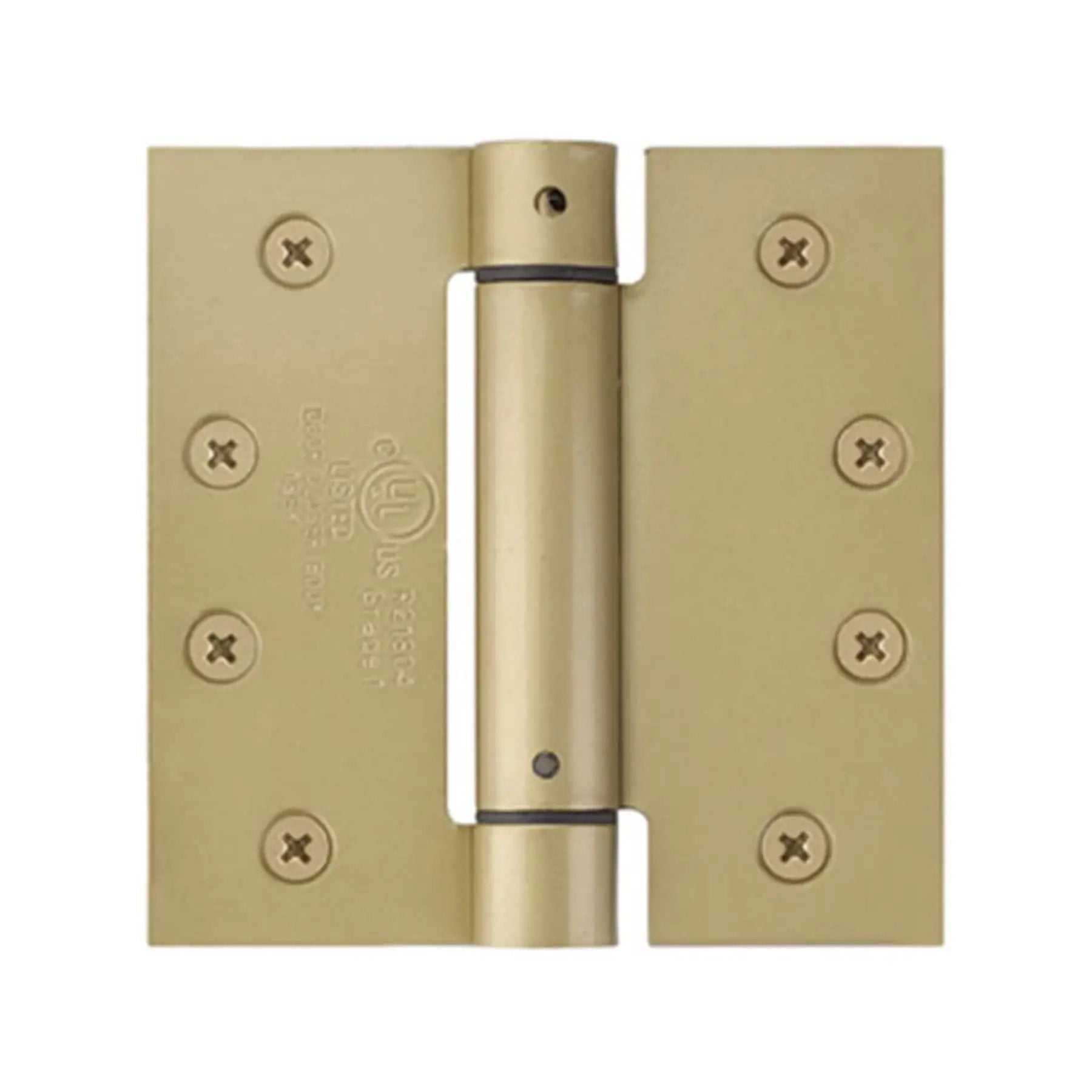 satin brass hinges