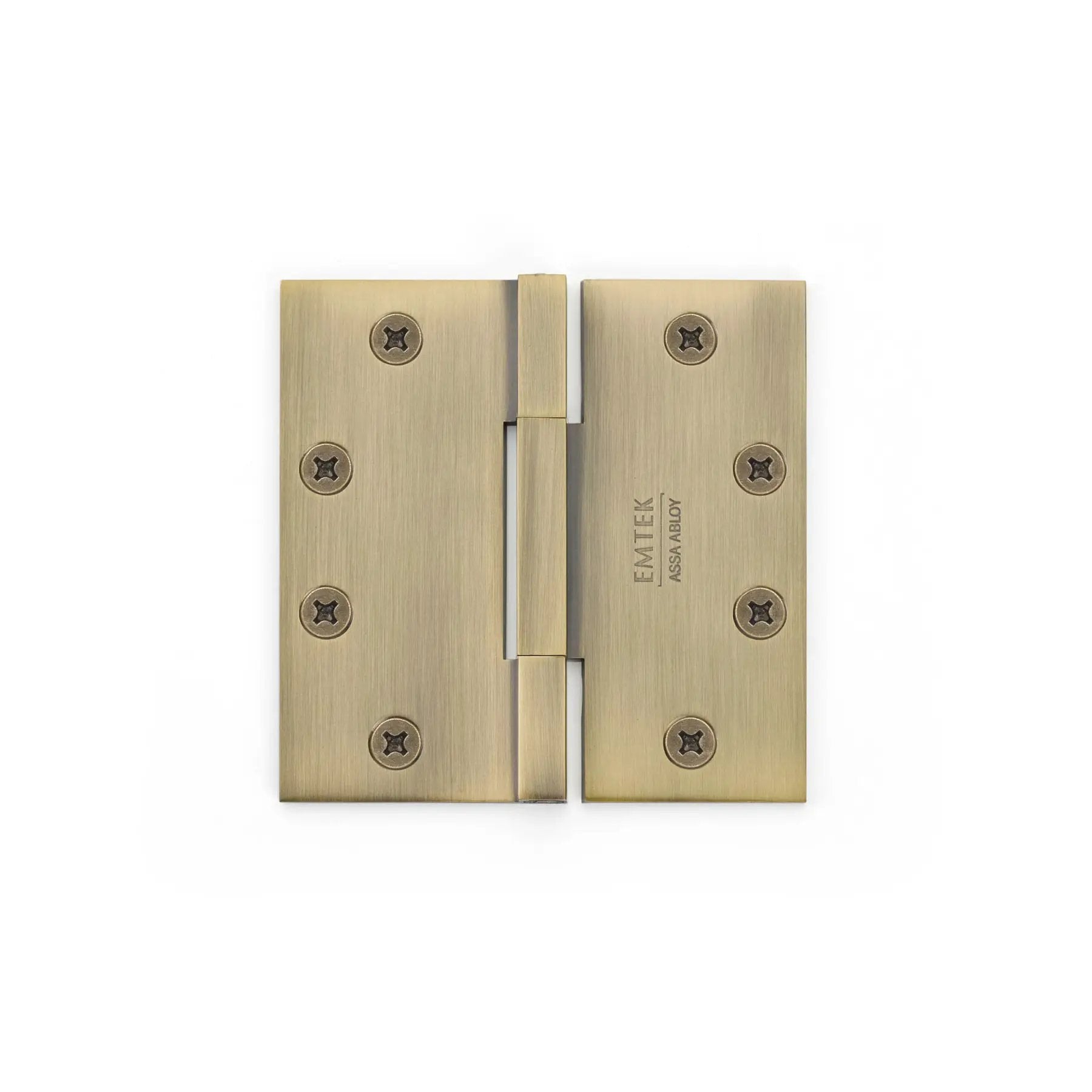 satin brass hinges