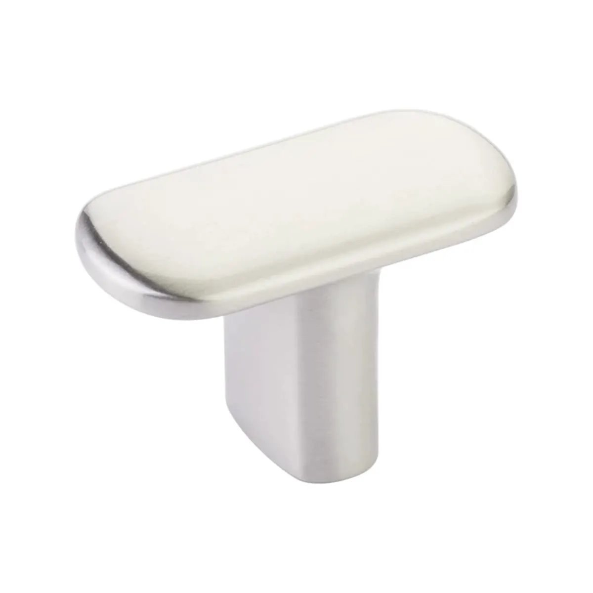 satin nickel cabinet t-knob